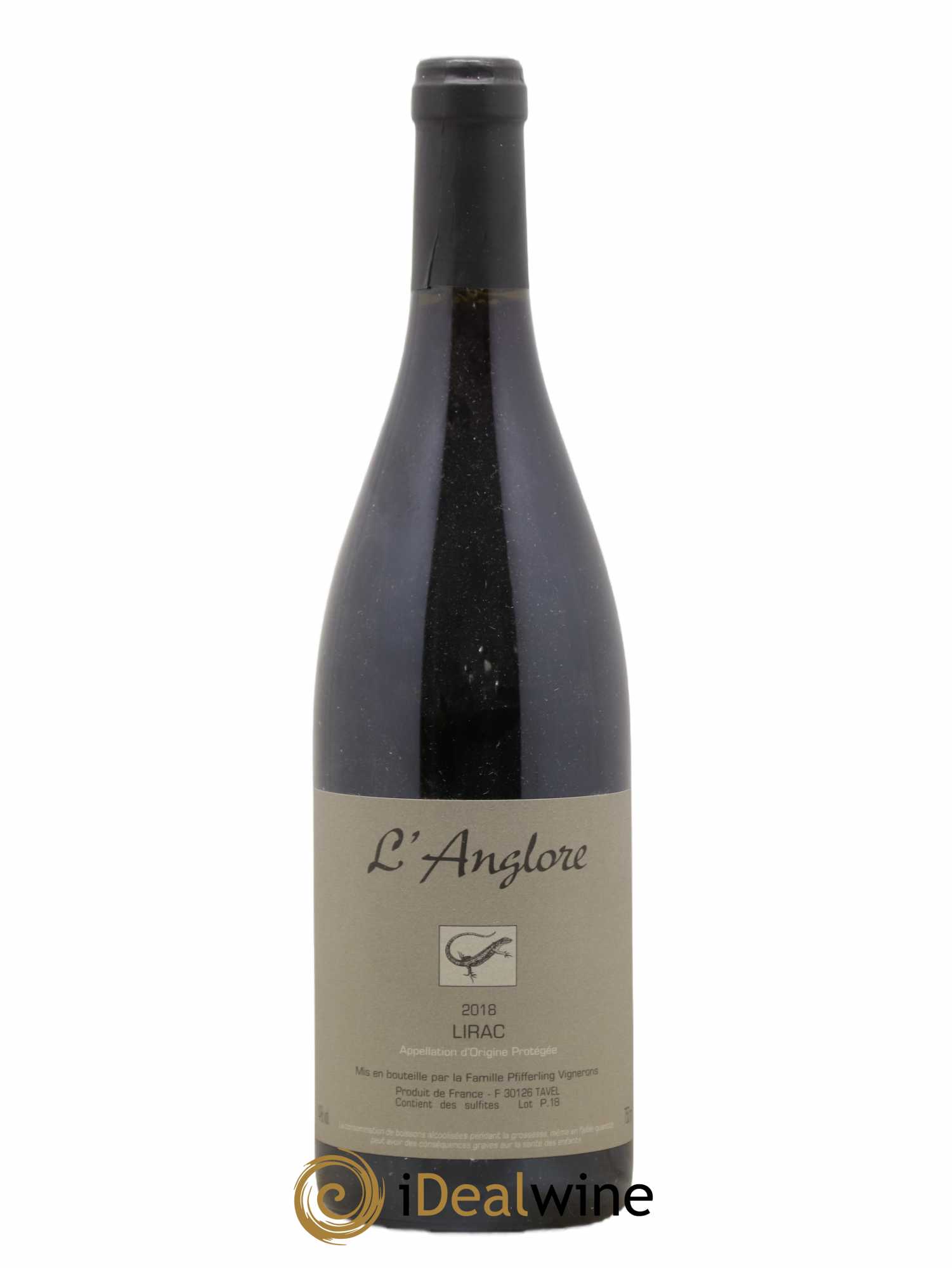 Lirac L'Anglore 2018 - Lot de 1 bouteille - 0