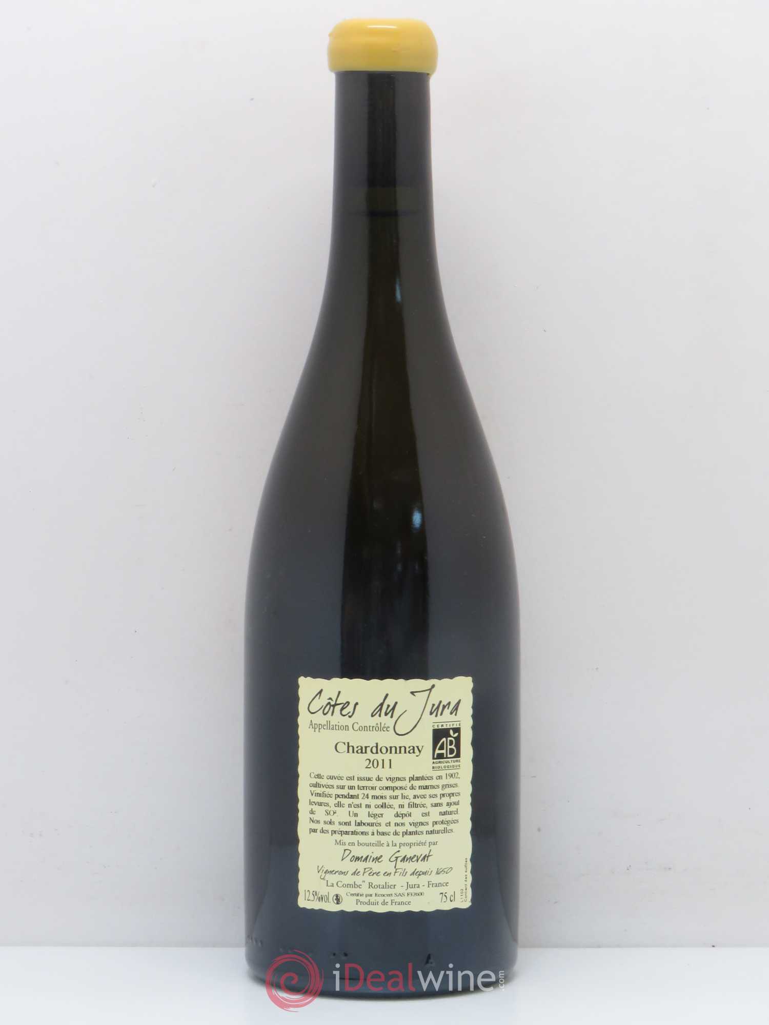 Côtes du Jura Les Chalasses Marnes Bleues Jean-François Ganevat (Domaine) 2011 - Lot de 1 bouteille - 1