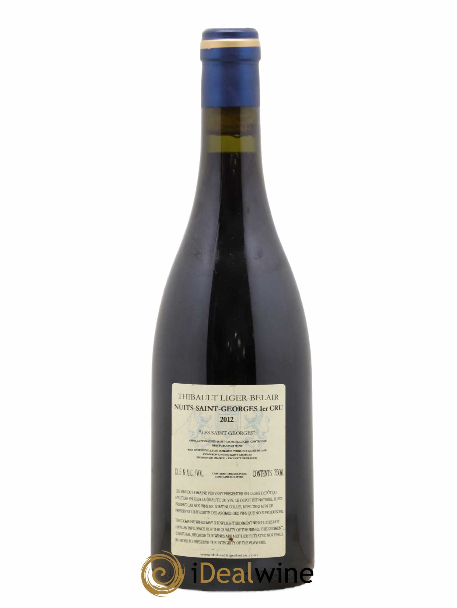 Nuits-Saint-Georges 1er Cru Les Saint-Georges Thibault Liger-Belair 2012 - Lot de 1 bouteille - 1