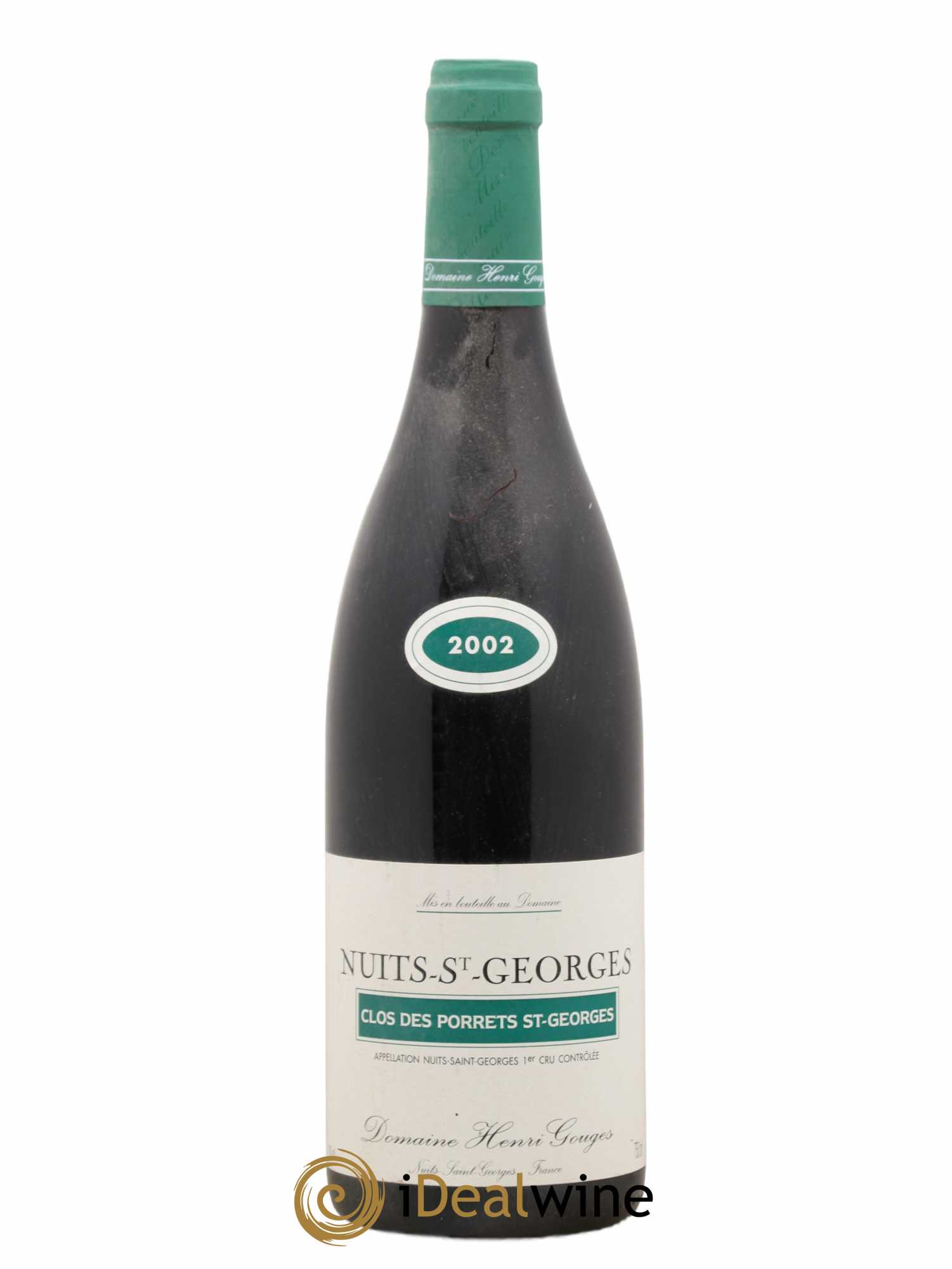 Nuits-Saint-Georges 1er Cru Clos des Porrets St Georges Henri Gouges 2002 - Lot of 1 bottle - 0
