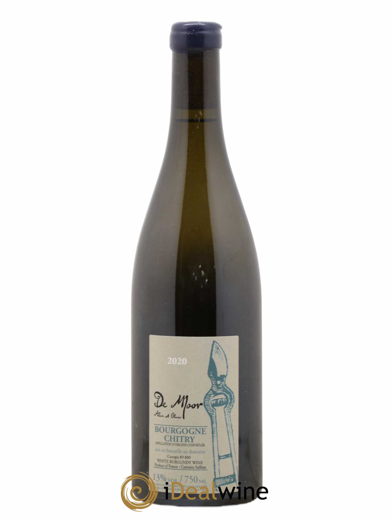 Bourgogne Chitry Alice et Olivier De Moor 2020 - Lot de 1 bouteille - 0