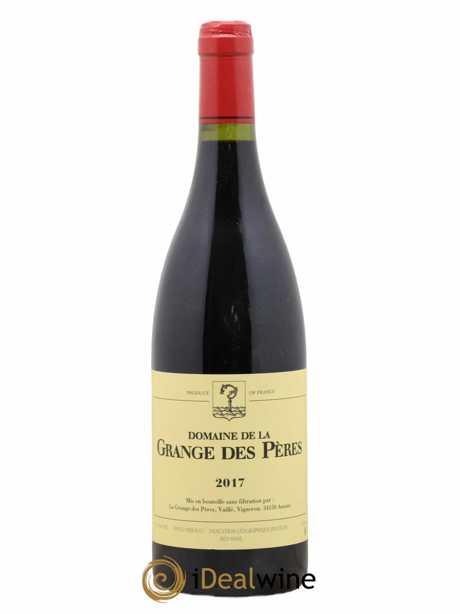 Pays d'Hérault Grange des Pères Laurent Vaillé 2017 - Lot de 1 bouteille - 0