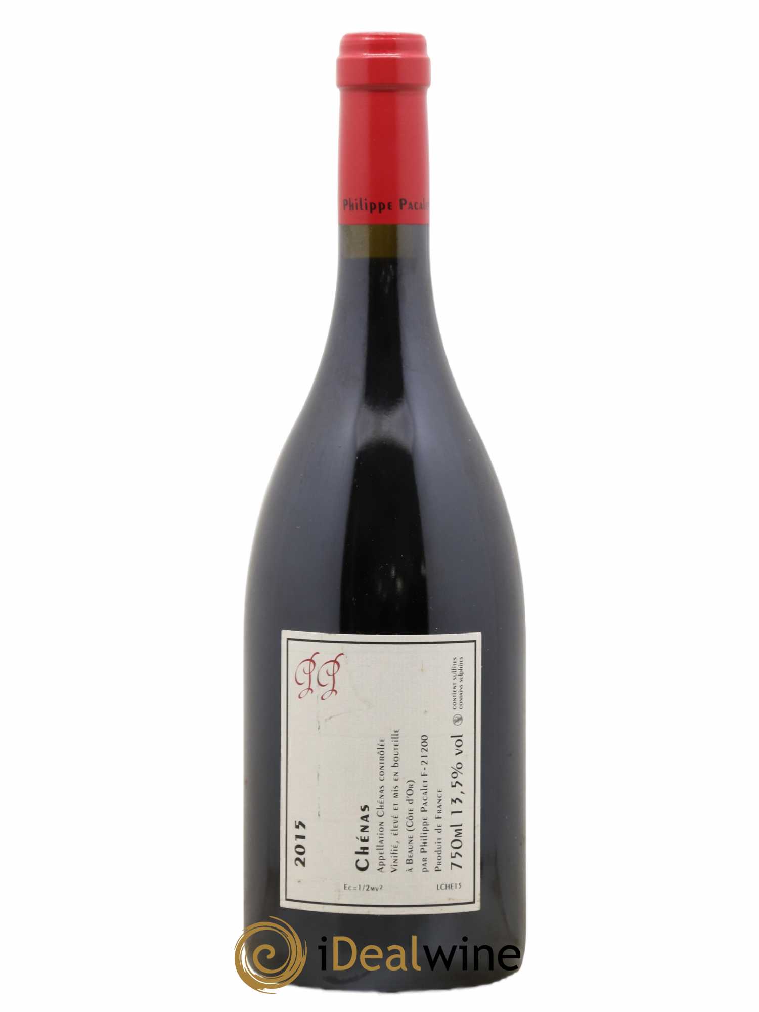 Chénas Philippe Pacalet 2015 - Lot de 1 bouteille - 1