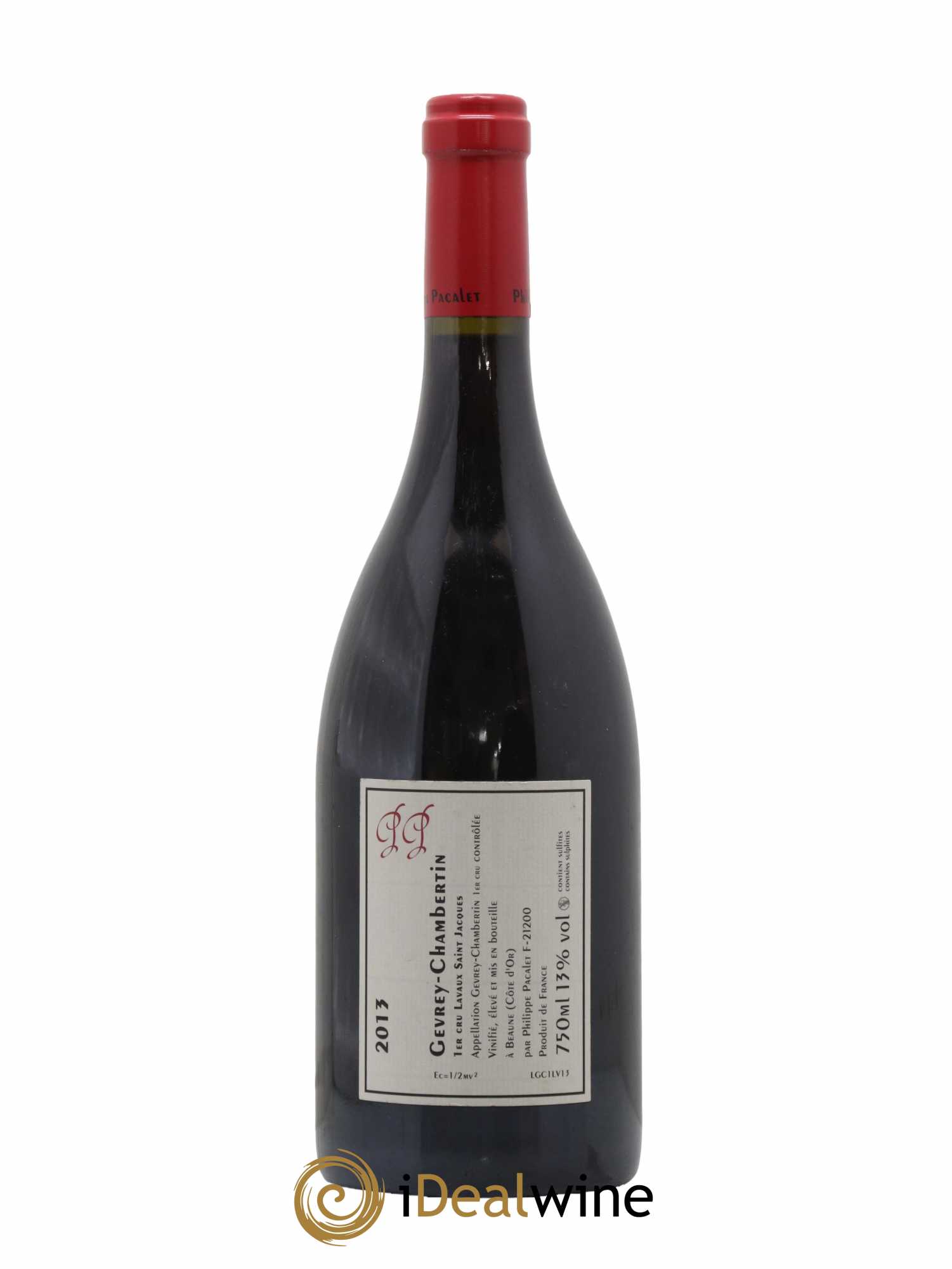 Gevrey-Chambertin 1er Cru Lavaux Saint-Jacques Philippe Pacalet 2013 - Lot of 1 bottle - 1