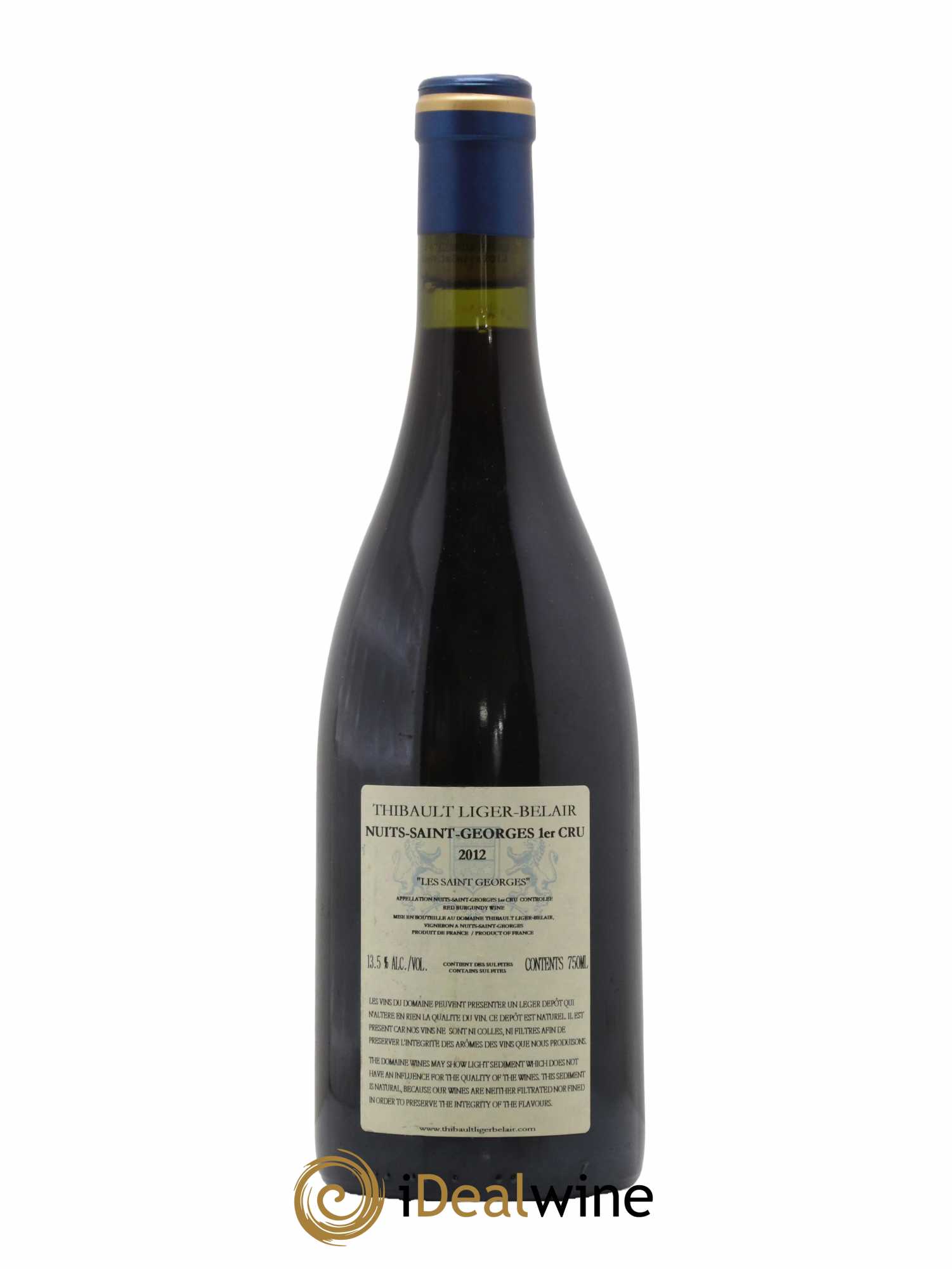 Nuits-Saint-Georges 1er Cru Les Saint-Georges Thibault Liger-Belair 2012 - Lot de 1 bouteille - 1
