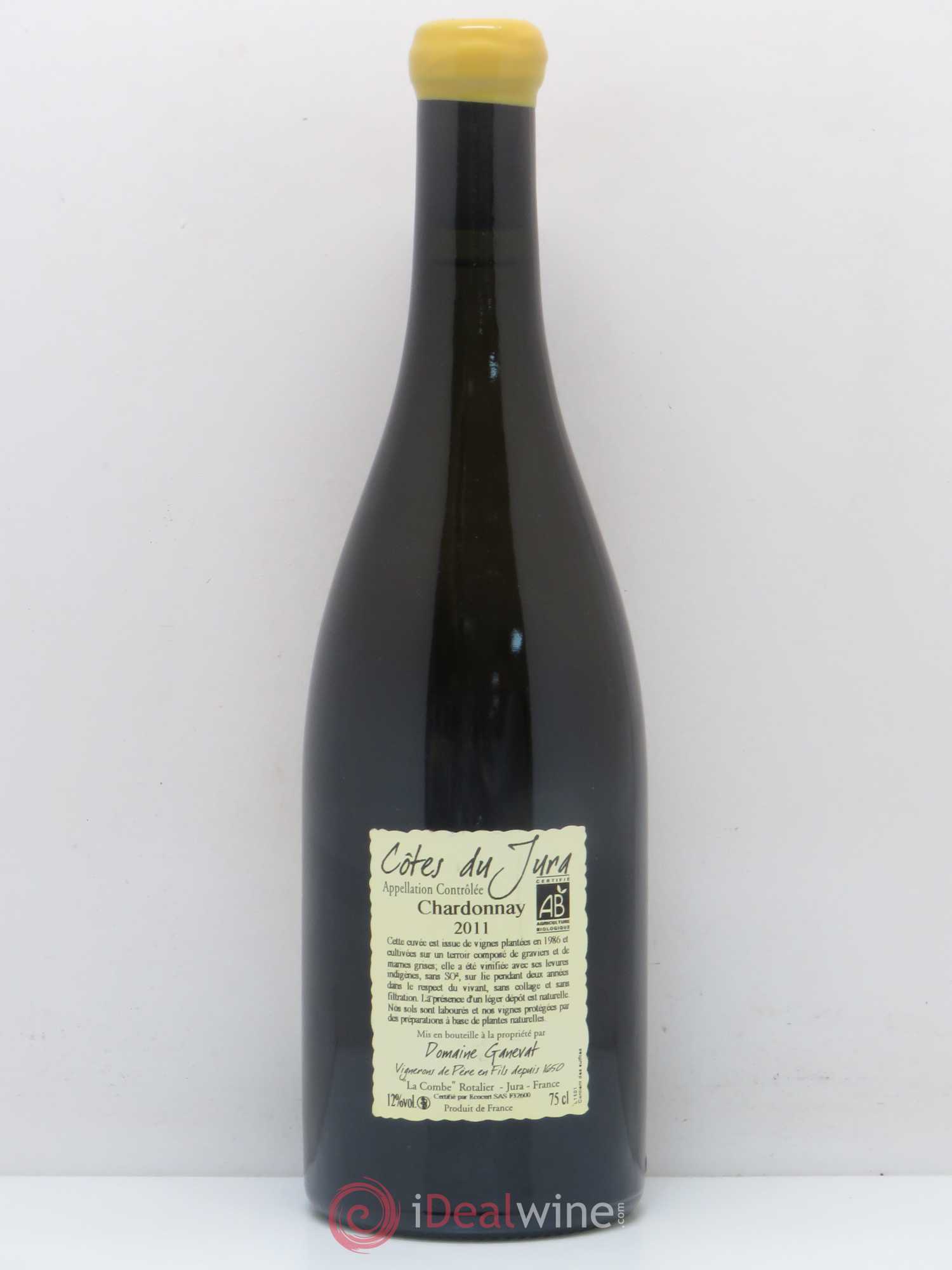 Côtes du Jura Cuvée Florine Jean-François Ganevat (Domaine) 2011 - Lot de 1 bouteille - 1