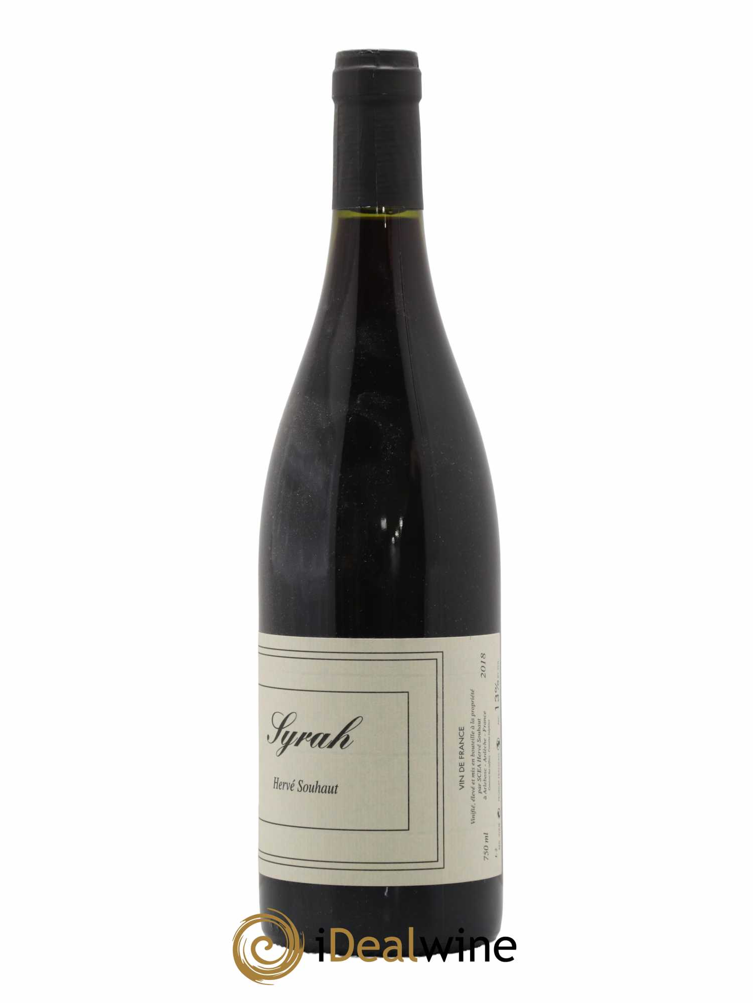 Vin de France Syrah Hervé Souhaut - Domaine Romaneaux-Destezet 2018 - Lot de 1 bouteille - 1