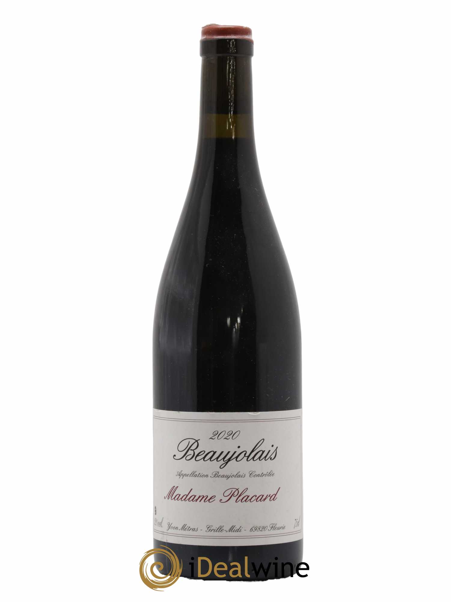 Beaujolais Madame Placard Yvon Métras 2020 - Lot de 1 bouteille - 0