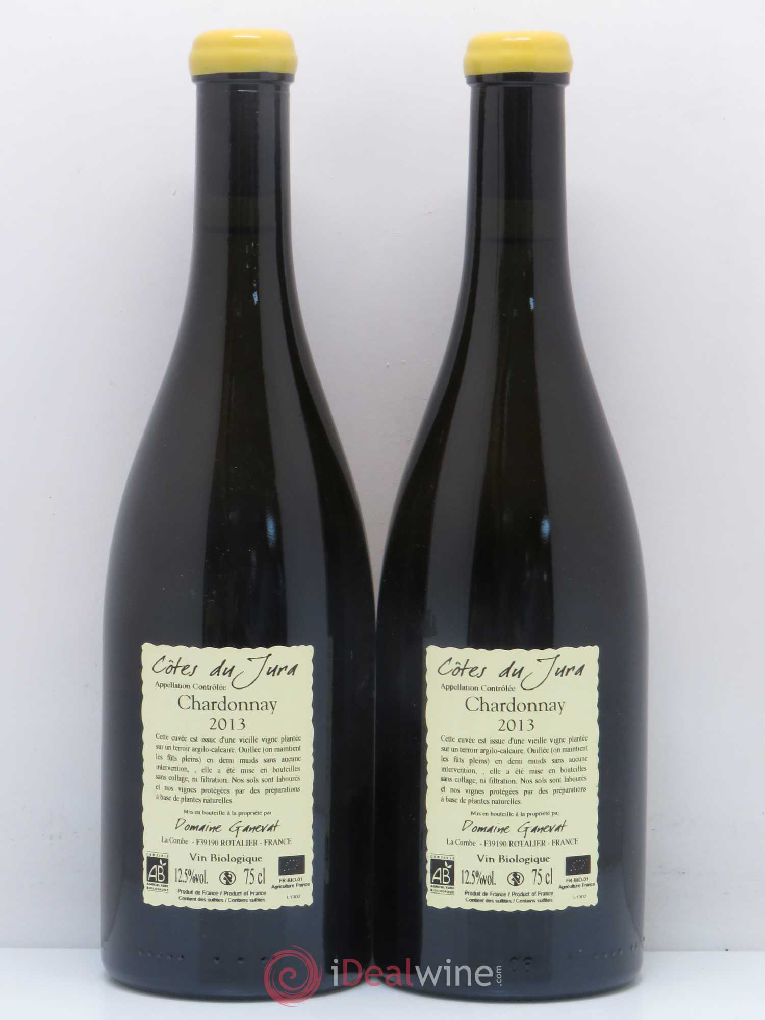 Côtes du Jura Les Chamois du Paradis Jean-François Ganevat (Domaine) 2013 - Lot de 2 bouteilles - 1