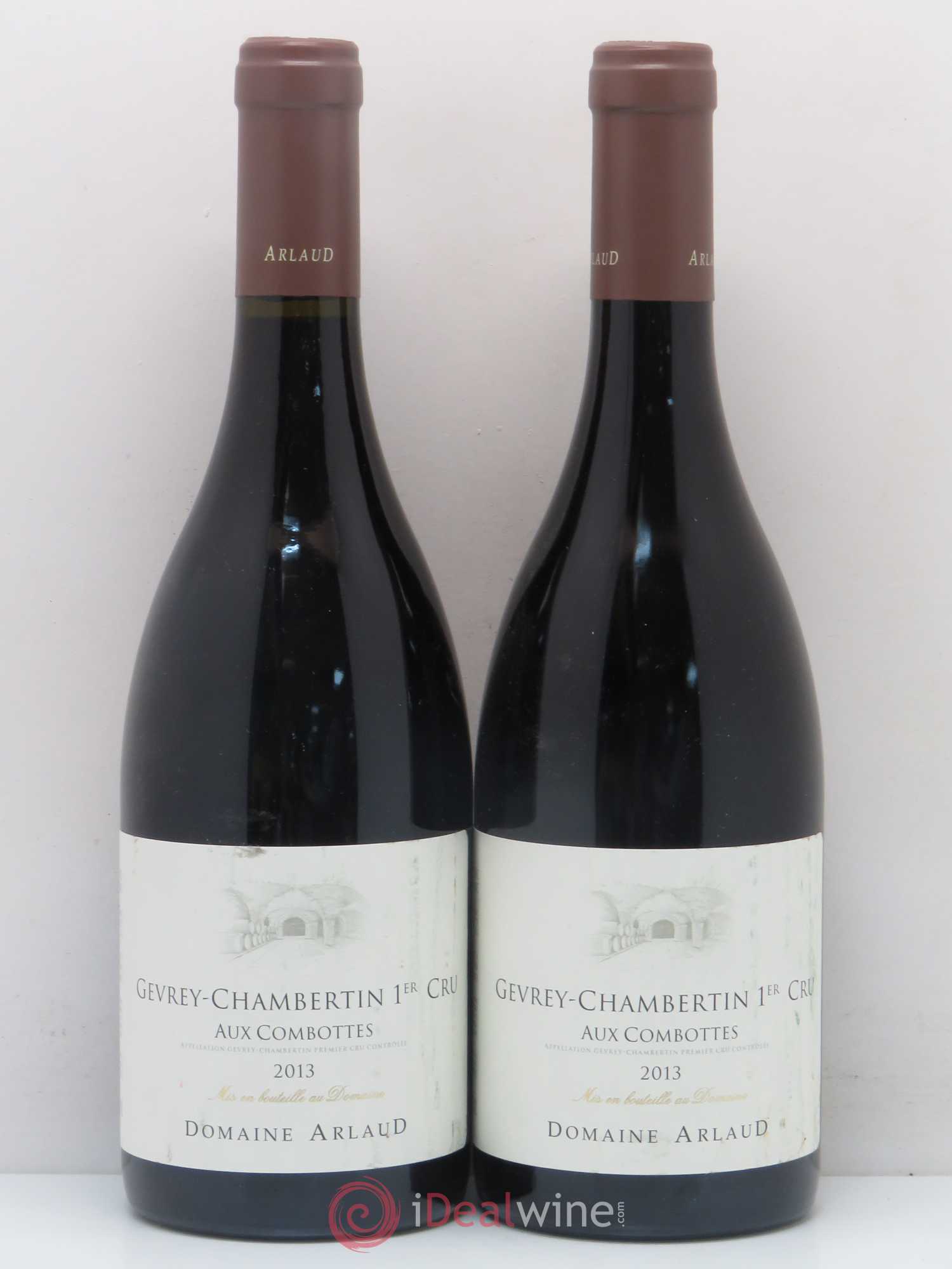 Gevrey-Chambertin 1er Cru Aux Combottes Arlaud 2013 - Lot de 2 bouteilles - 0
