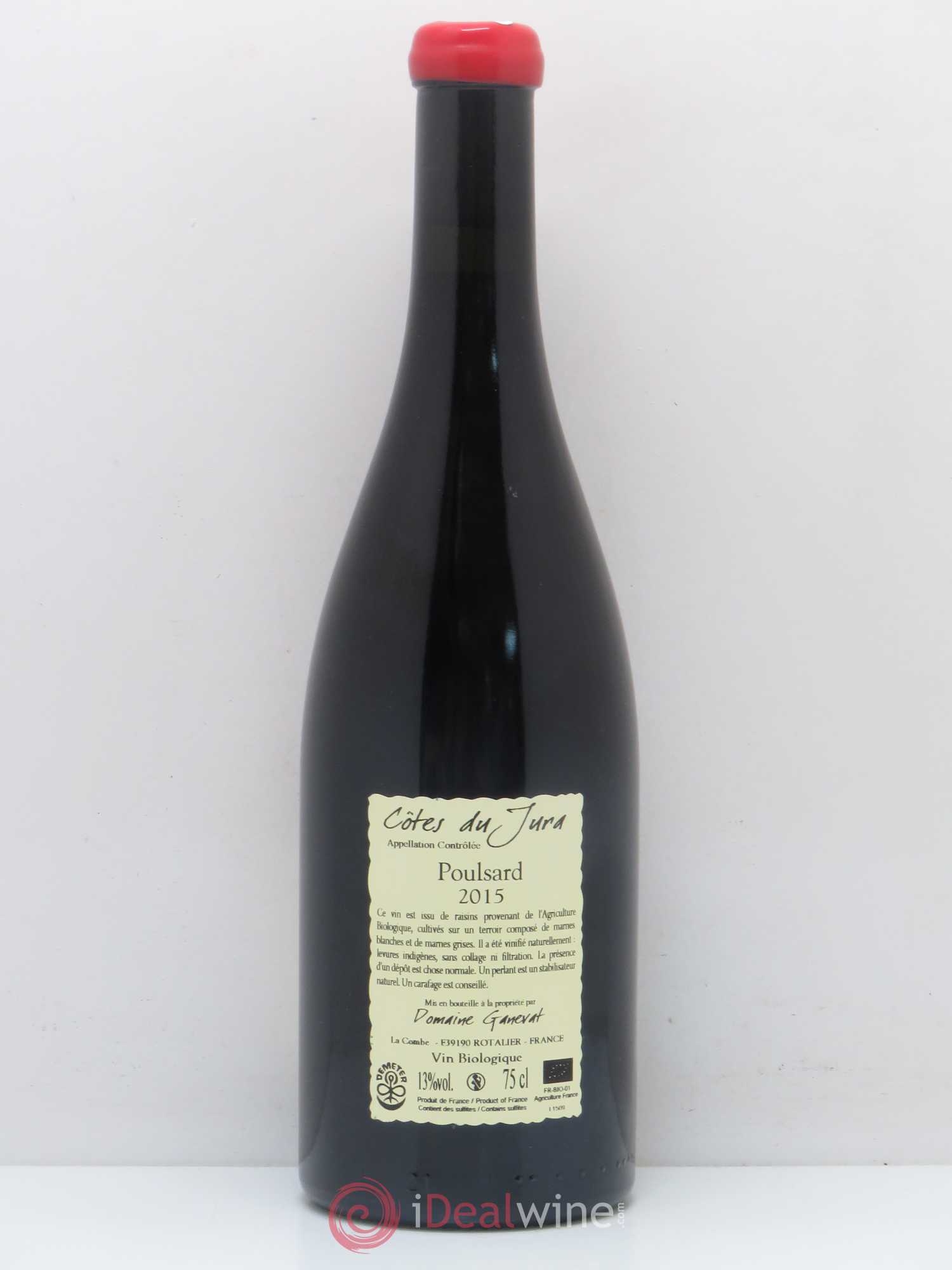 Côtes du Jura Cuvée de l'Enfant Terrible Jean-François Ganevat (Domaine) 2015 - Lot de 1 bouteille - 1
