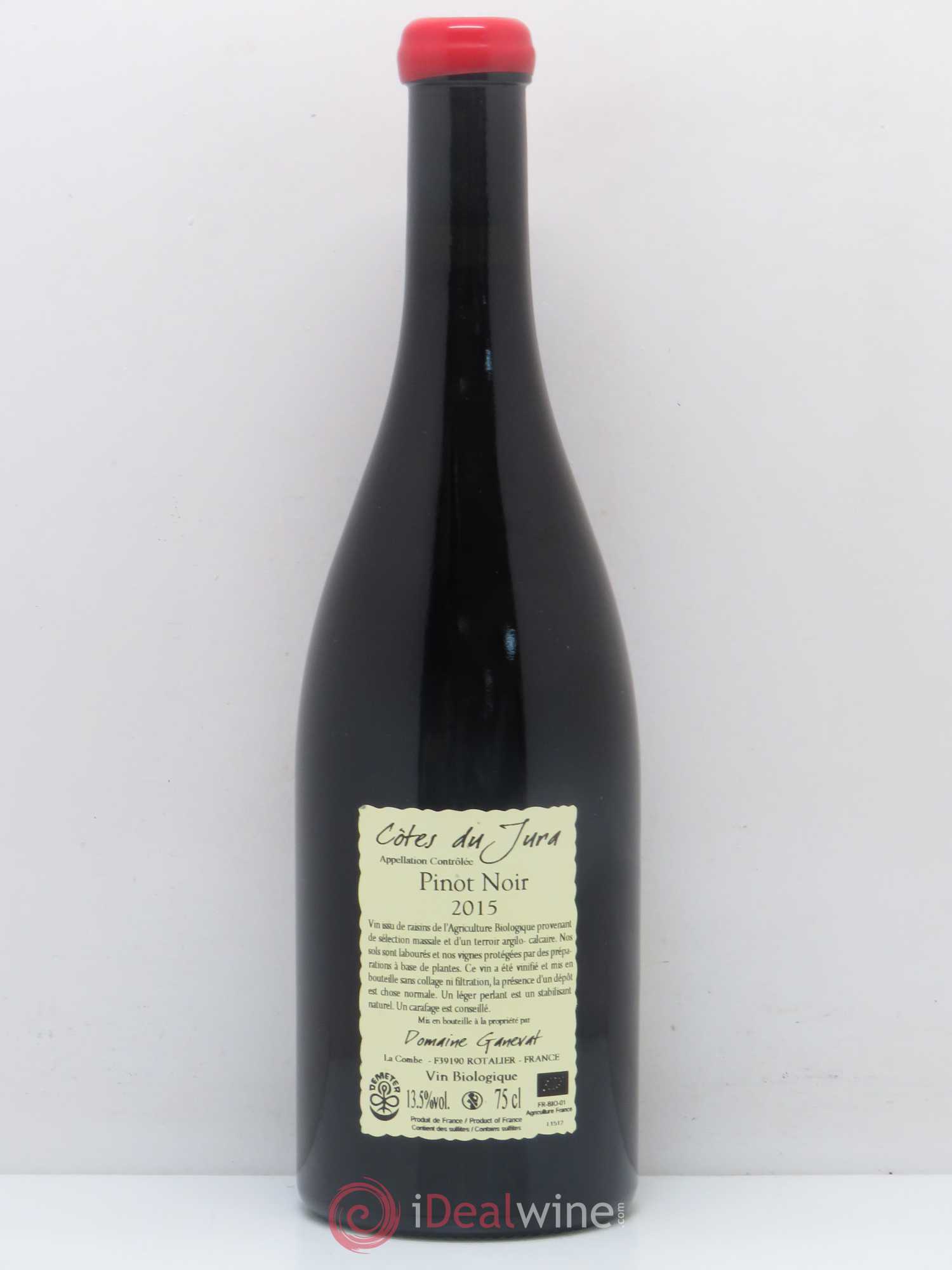 Côtes du Jura Cuvée Julien Jean-François Ganevat (Domaine) 2015 - Lot de 1 bouteille - 1