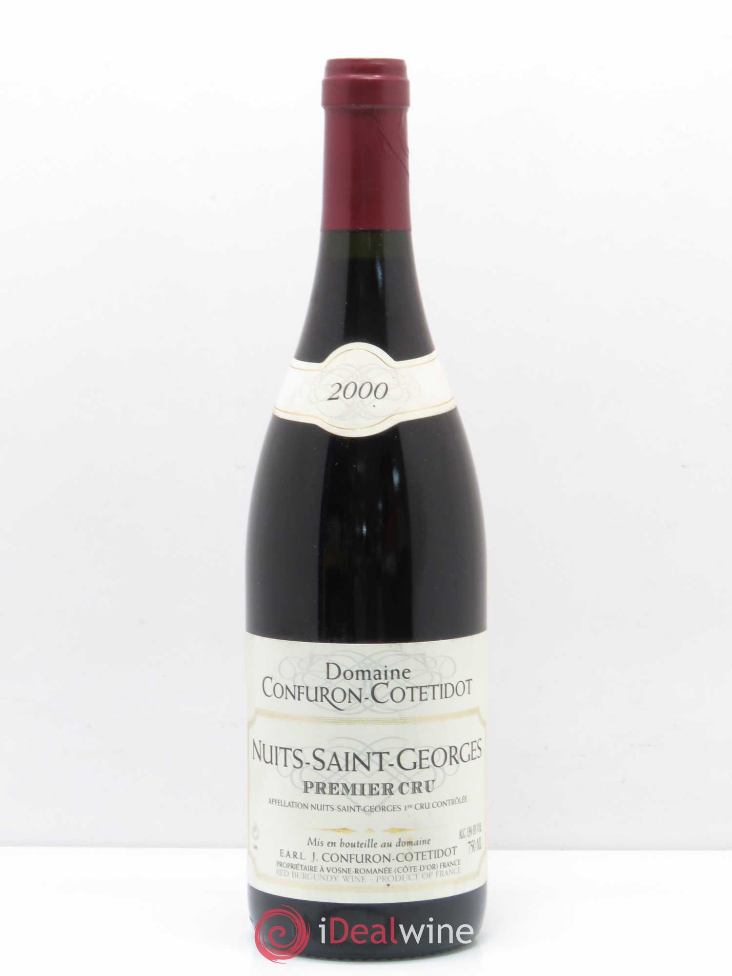 Nuits-Saint-Georges 1er Cru Confuron-Cotetidot 2000 - Lot de 1 bouteille - 0