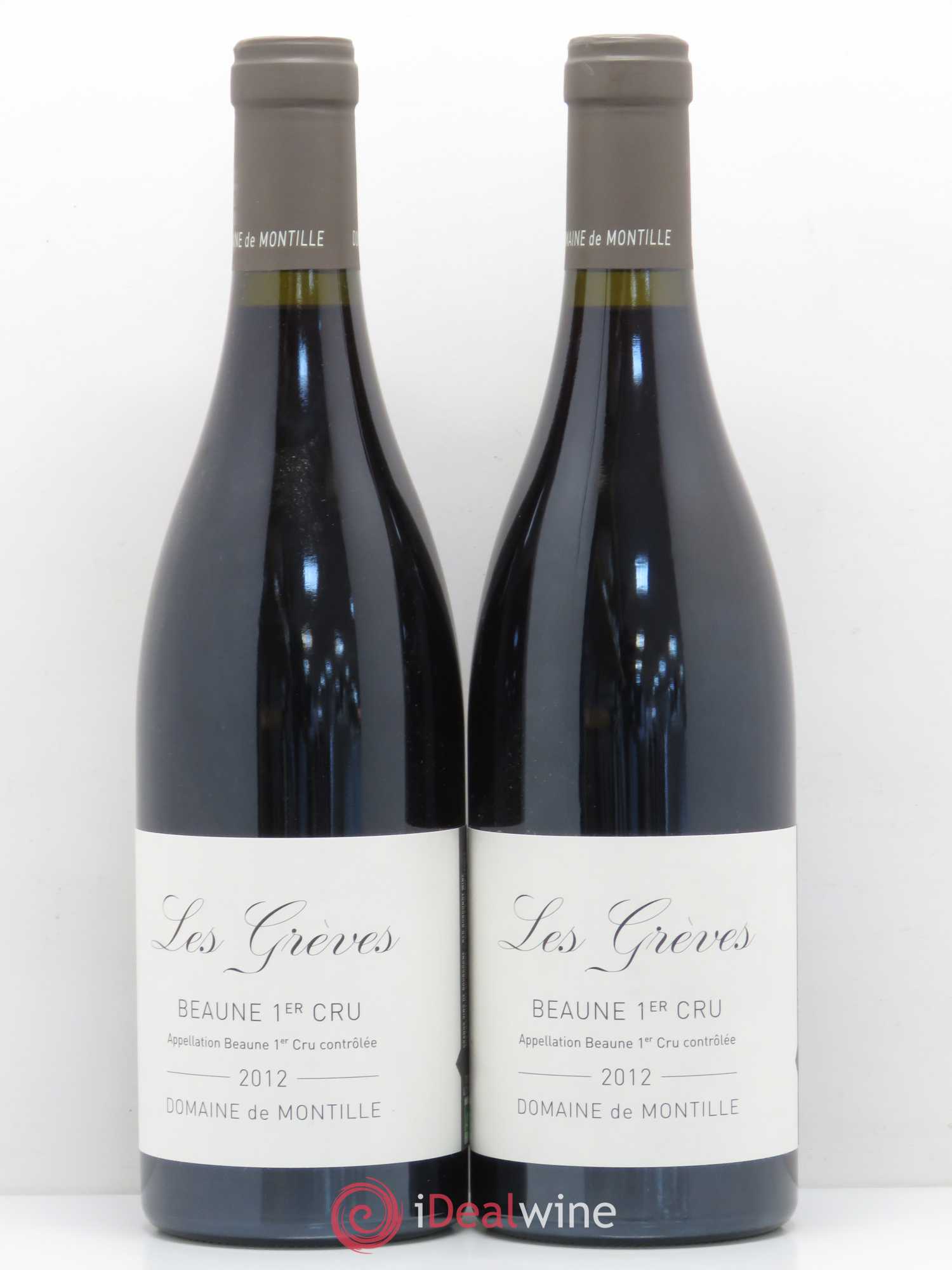Beaune 1er Cru Les Grèves De Montille (Domaine) 2012 - Lot de 2 bouteilles - 0