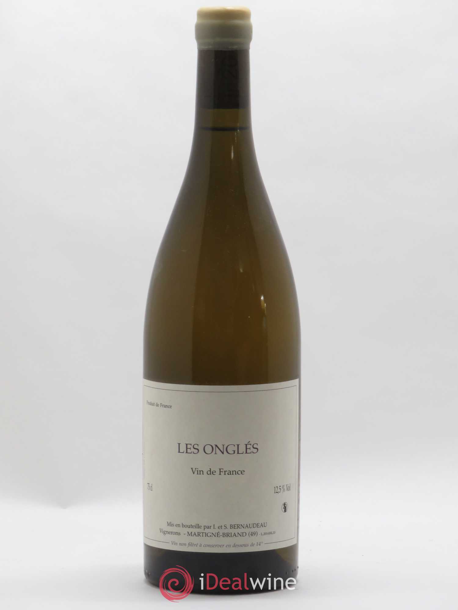Vin de France Les Onglés Stéphane Bernaudeau 2014 - Posten von 1 Flasche - 0