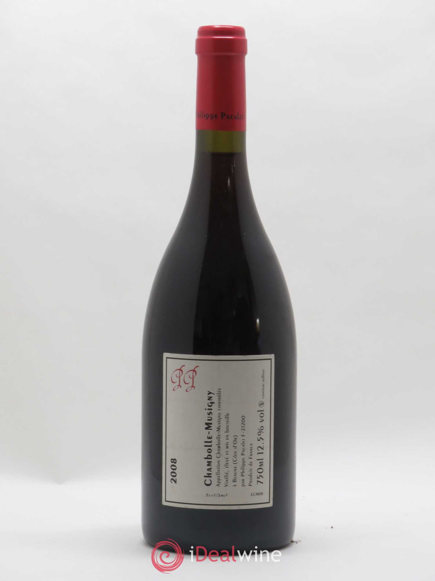 Chambolle-Musigny Philippe Pacalet 2008 - Lot de 1 bouteille - 1
