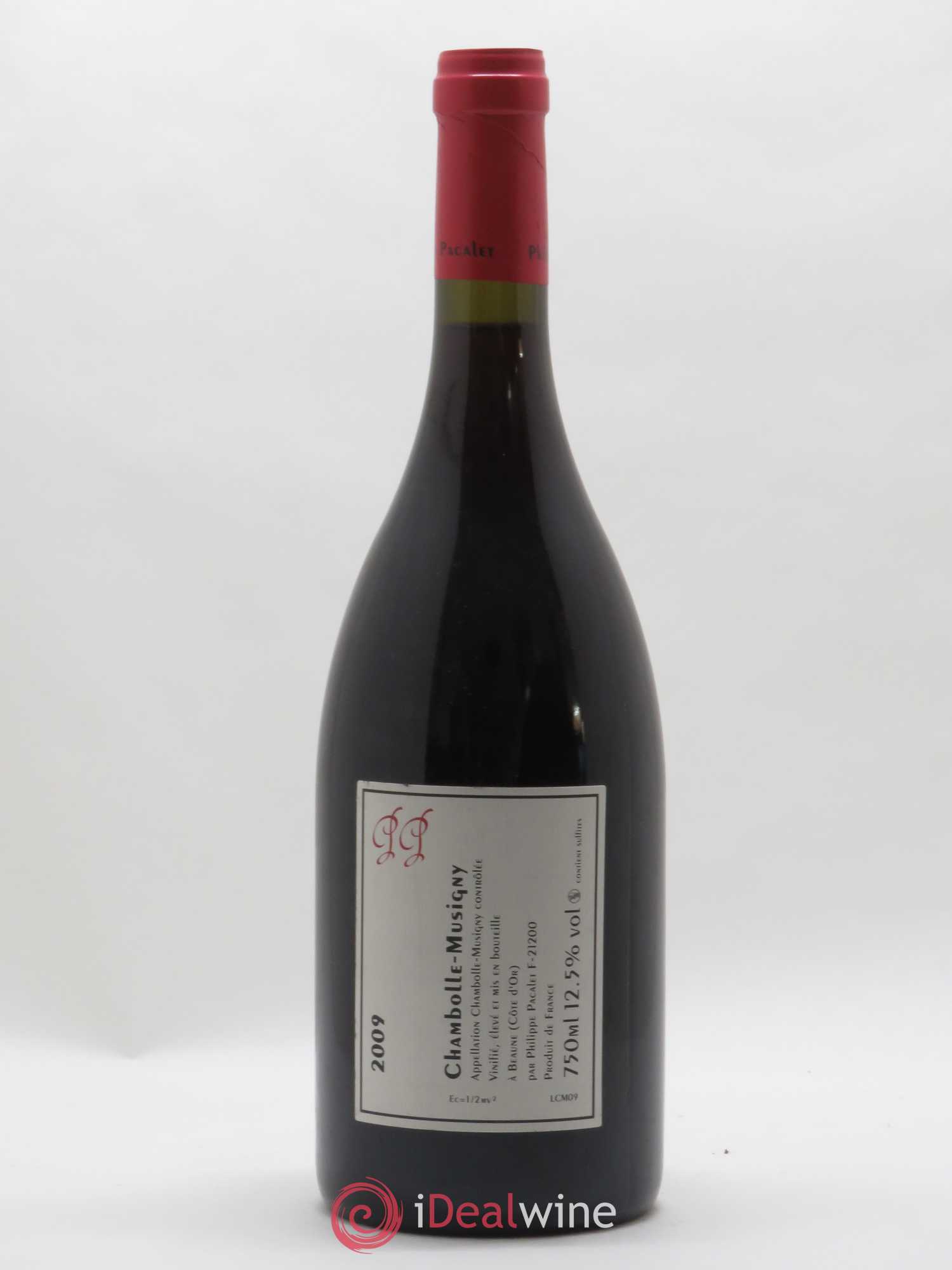 Chambolle-Musigny Philippe Pacalet 2009 - Lot de 1 bouteille - 1