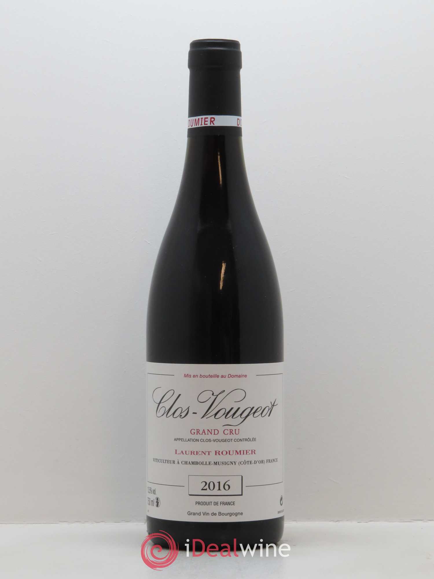 Clos de Vougeot Grand Cru Laurent Roumier 2016 - Lot de 1 bouteille - 0
