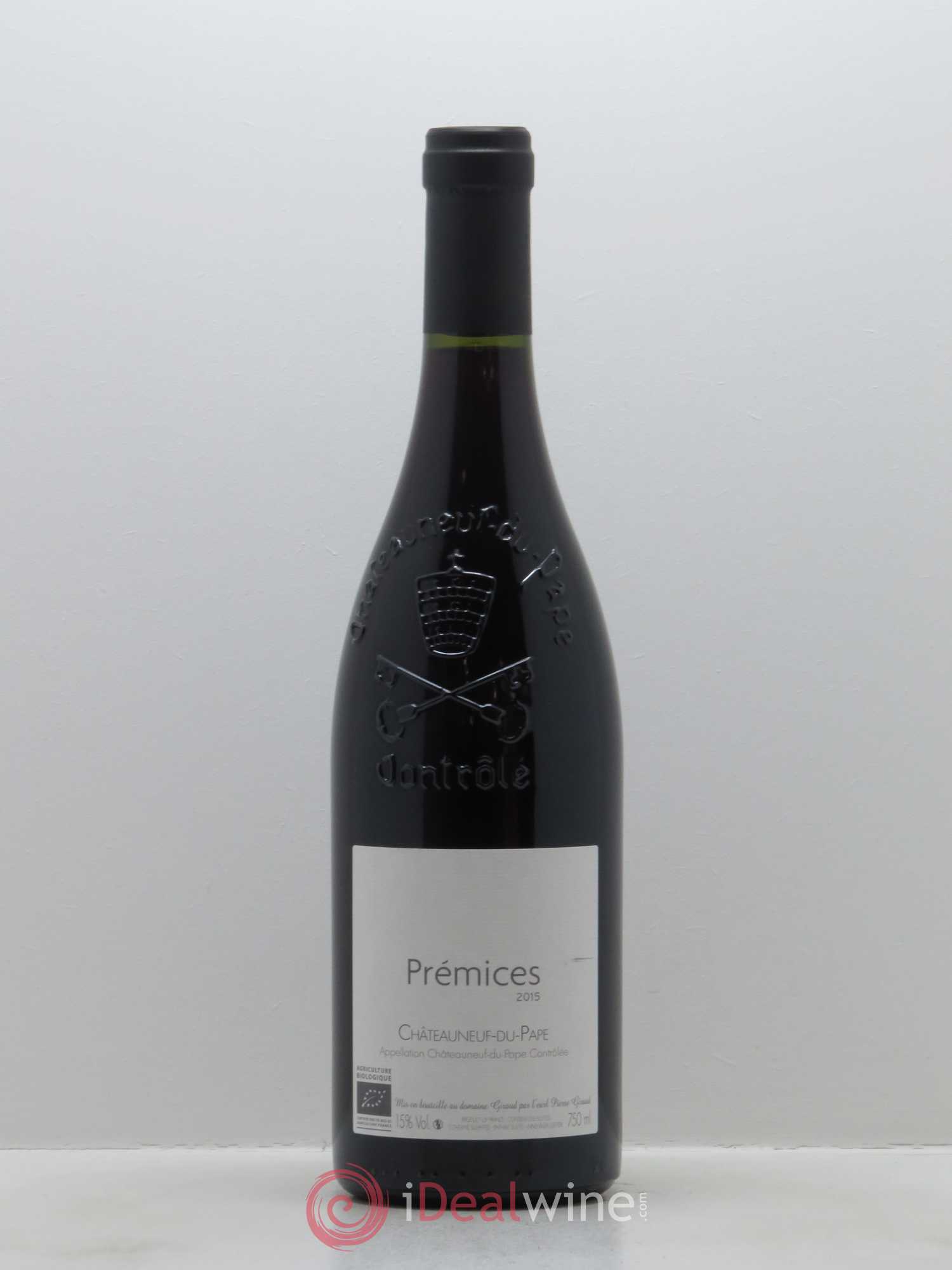 Châteauneuf-du-Pape Prémices Giraud (Domaine) 2015 - Lot de 1 bouteille - 0
