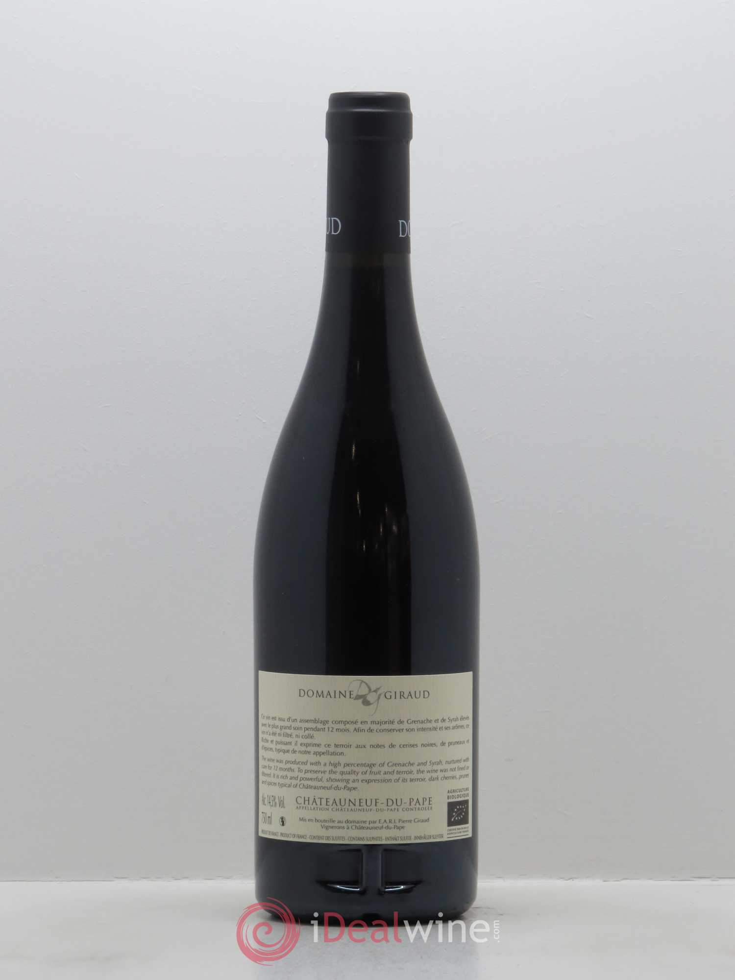 Châteauneuf-du-Pape Tradition Giraud (Domaine) 2014 - Lot de 1 bouteille - 1