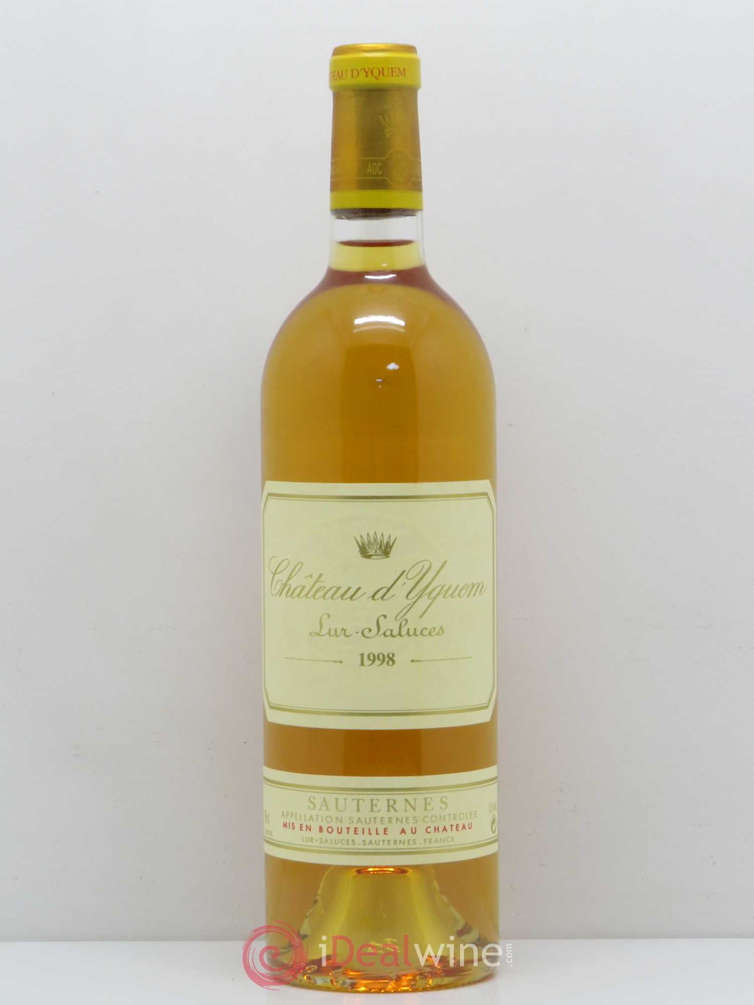 Château d' Yquem 1er Cru Classé Supérieur 1998 - Lotto di 1 bottiglia - 0