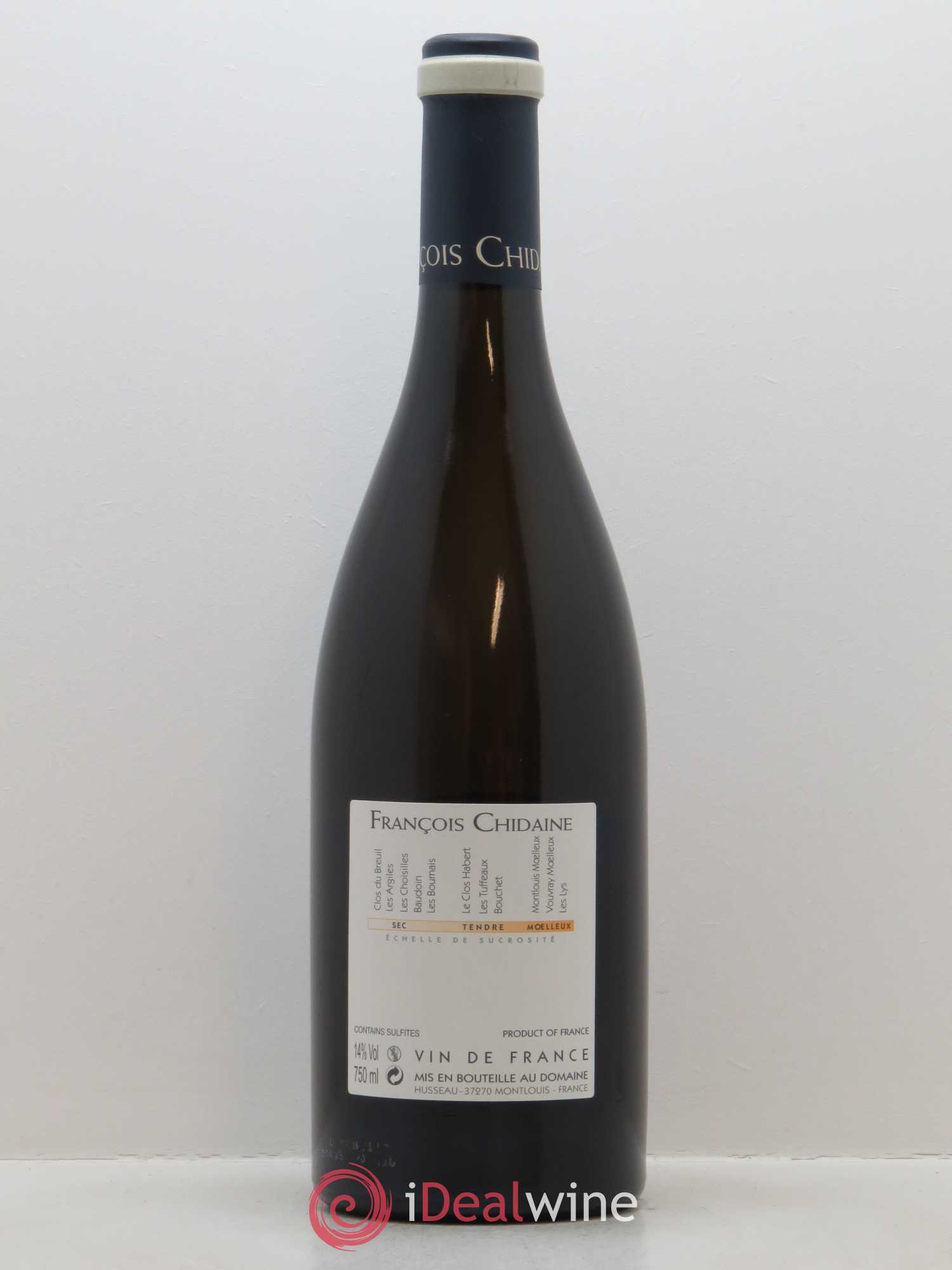 Vin de France Baudoin François Chidaine 2017 - Lot de 1 bouteille - 1