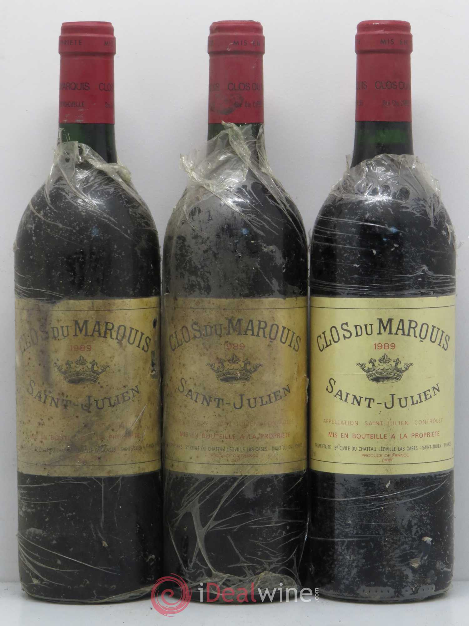 Clos du Marquis 1989 - Lot de 12 bouteilles - 3