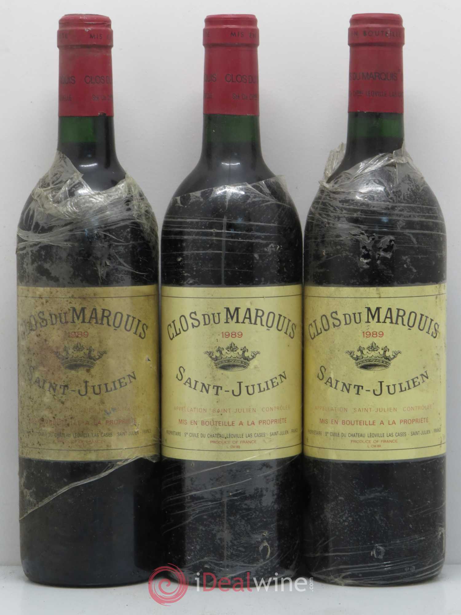 Clos du Marquis 1989 - Lot de 12 bouteilles - 4
