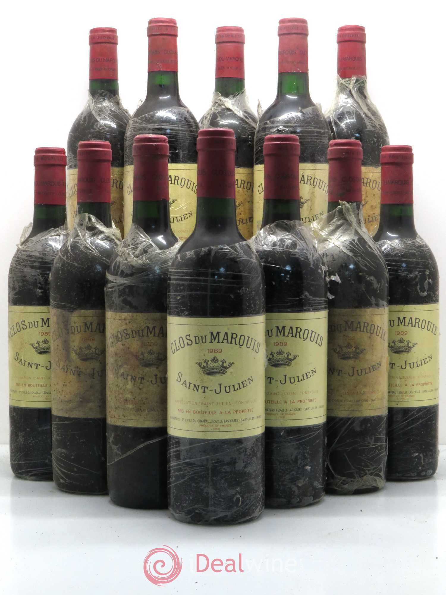 Clos du Marquis 1989 - Lot de 12 bouteilles - 0