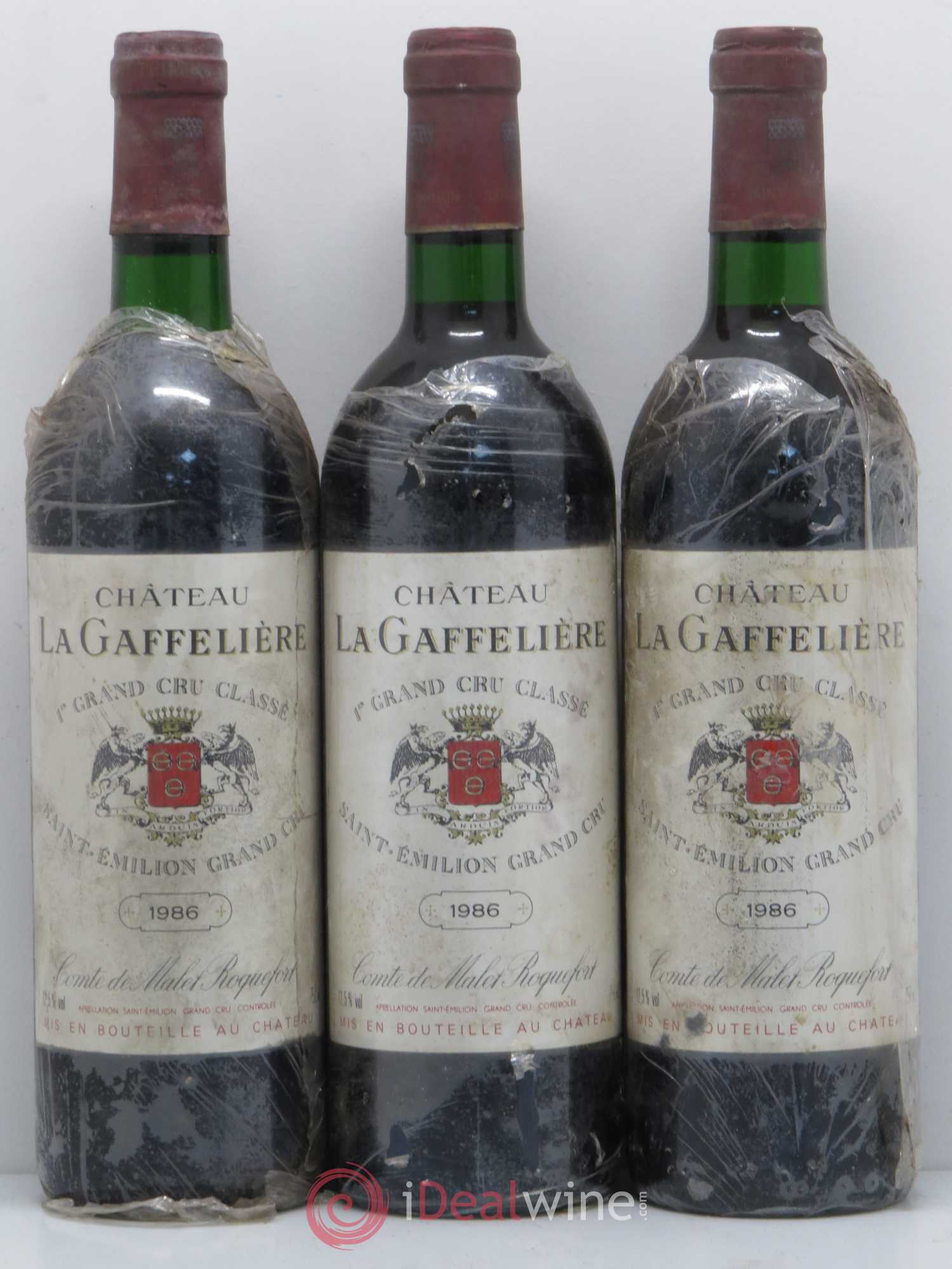 Château la Gaffelière 1er Grand Cru Classé B 1986 - Lot de 12 bouteilles - 4