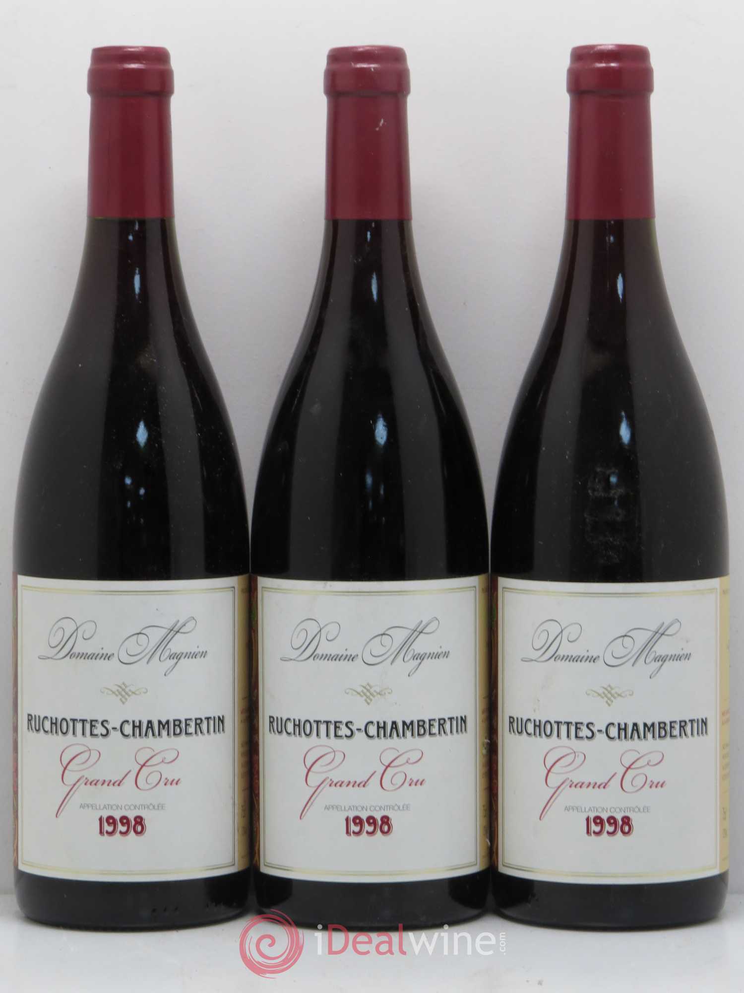 Ruchottes-Chambertin Grand Cru Henri Magnien 1988 - Posten von 3 Flaschen - 0