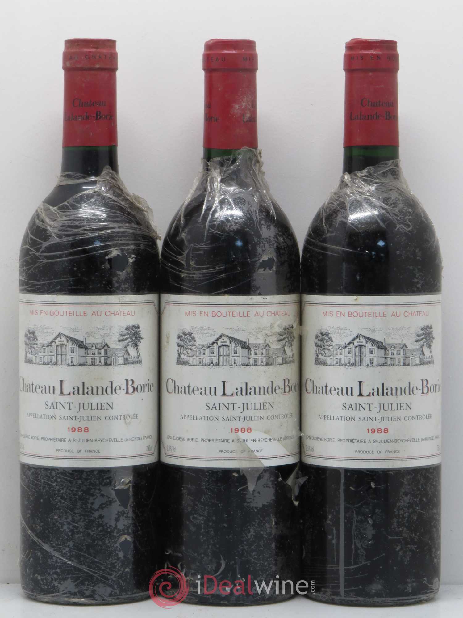 Château Lalande Borie 1988 - Lot de 6 bouteilles - 2
