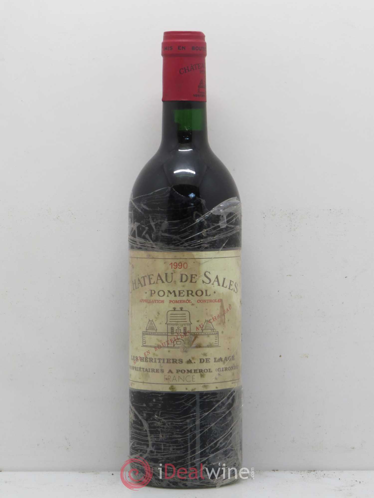 Château de Sales 1990 - Lot de 1 bouteille - 0