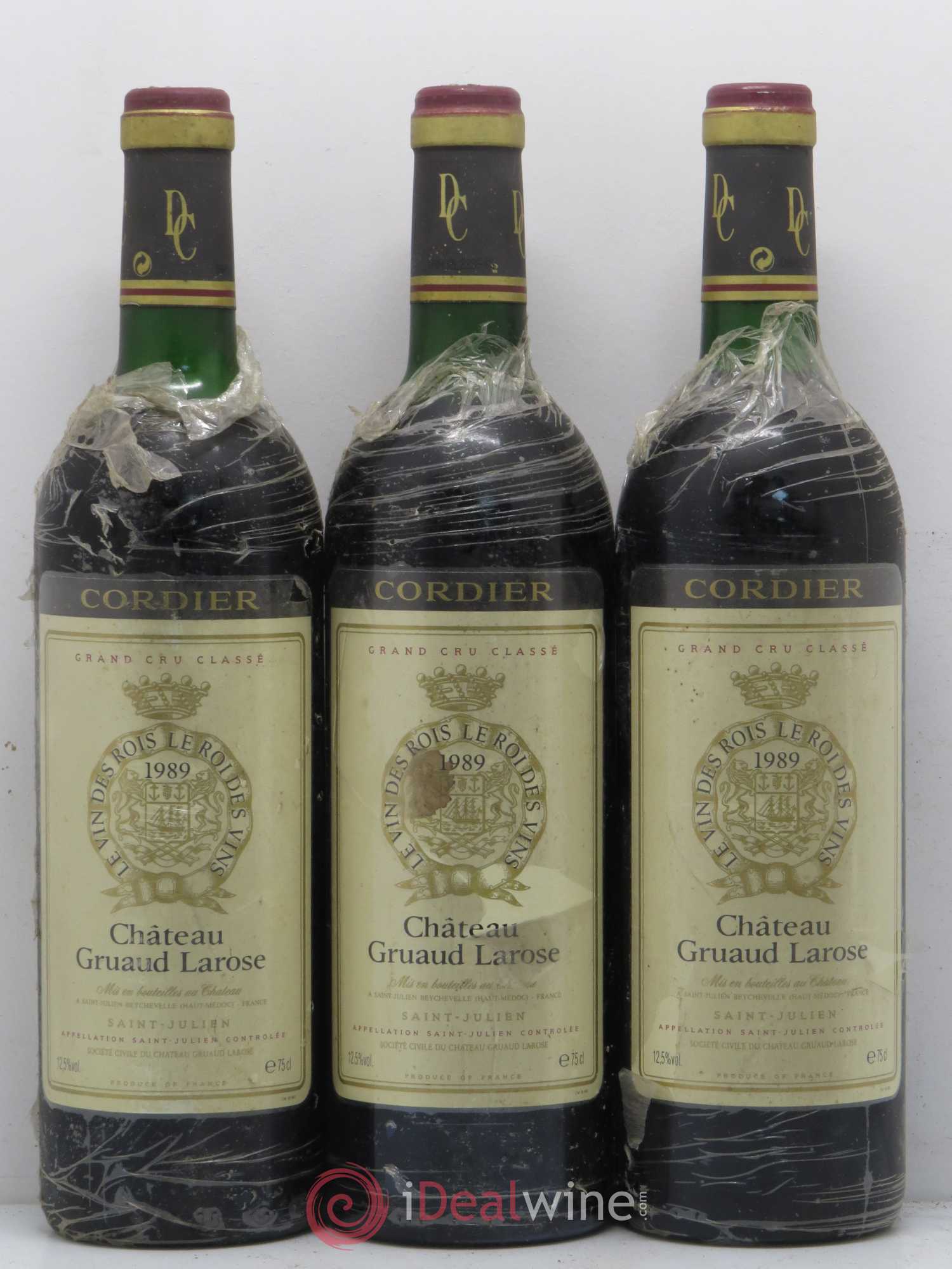 Château Gruaud Larose 2ème Grand Cru Classé 1989 - Lot de 6 bouteilles - 1