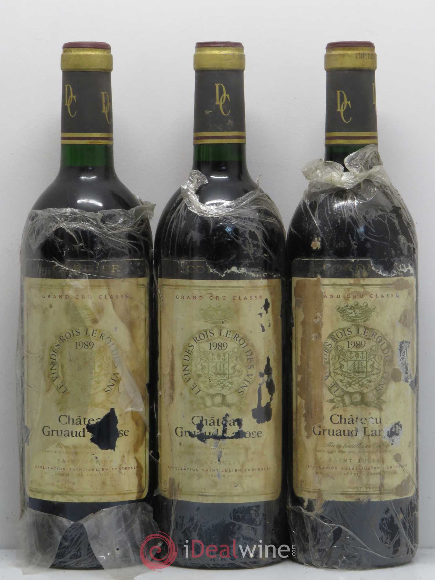 Château Gruaud Larose 2ème Grand Cru Classé 1989 - Lot de 12 bouteilles - 3