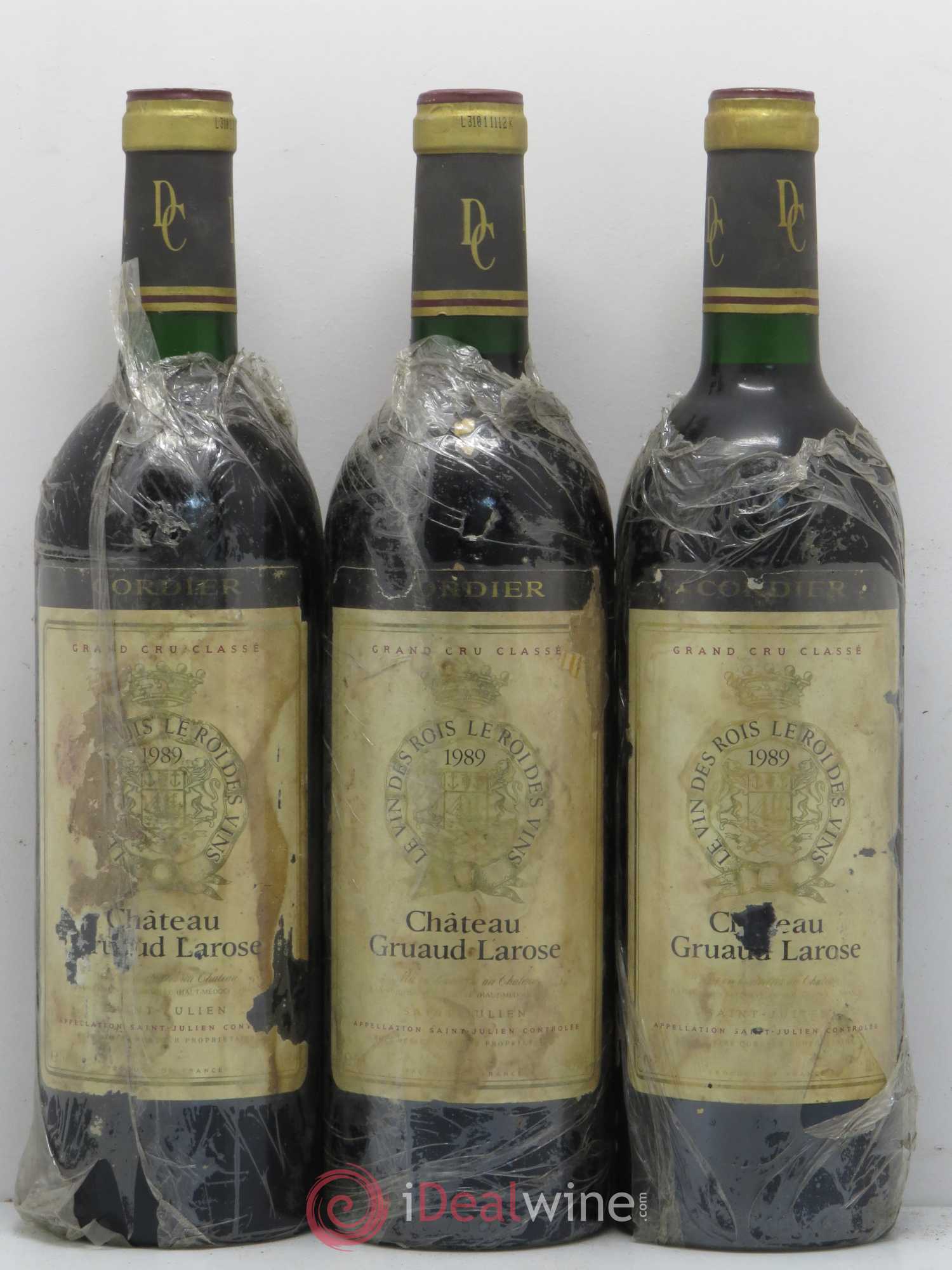 Château Gruaud Larose 2ème Grand Cru Classé 1989 - Lot de 12 bouteilles - 4
