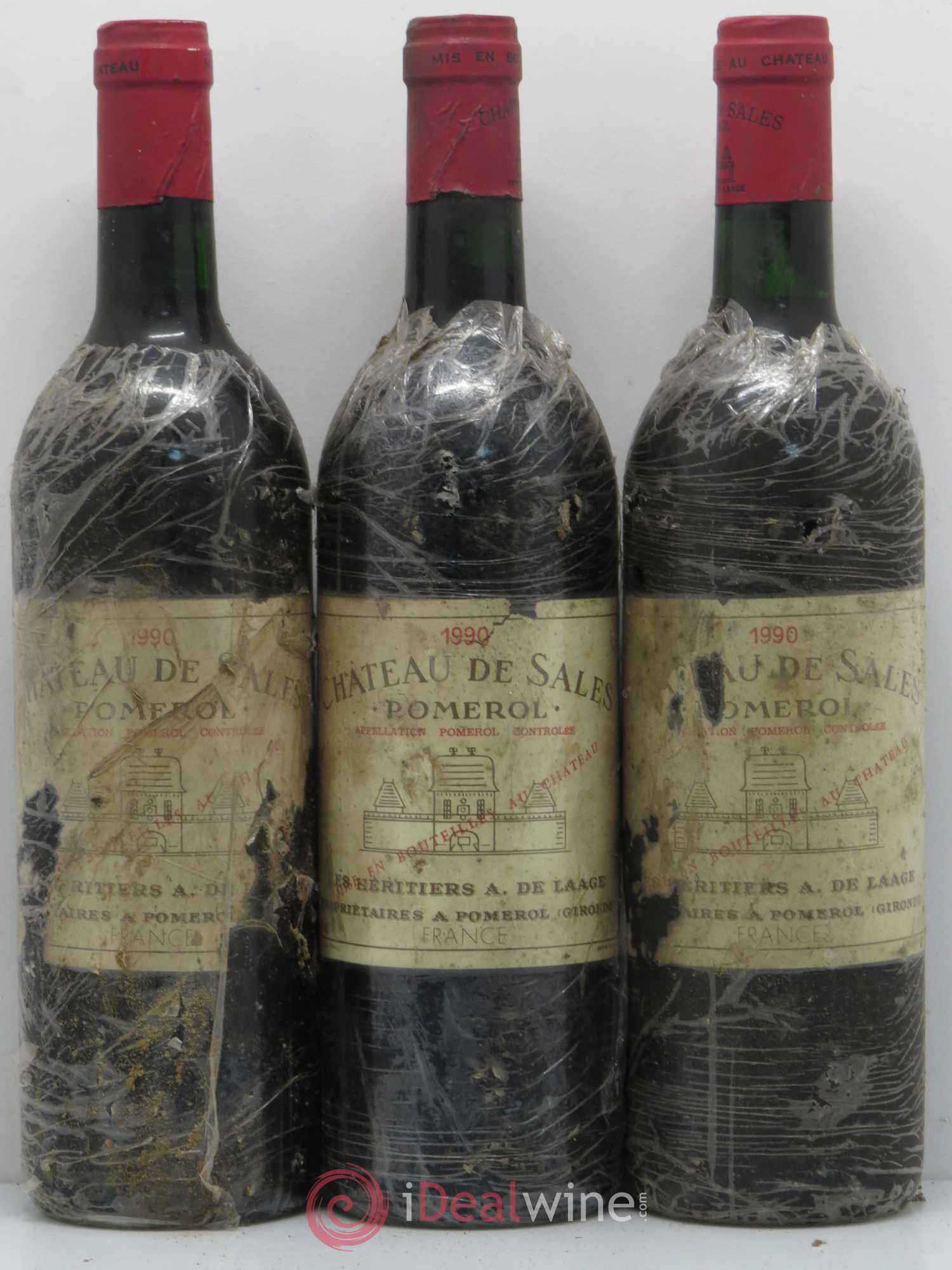 Château de Sales 1990 - Lot de 12 bouteilles - 2