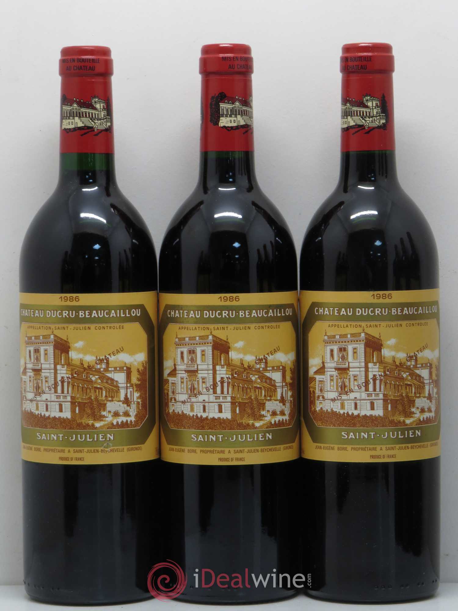 Château Ducru Beaucaillou 2ème Grand Cru Classé 1986 - Lot de 12 bouteilles - 3