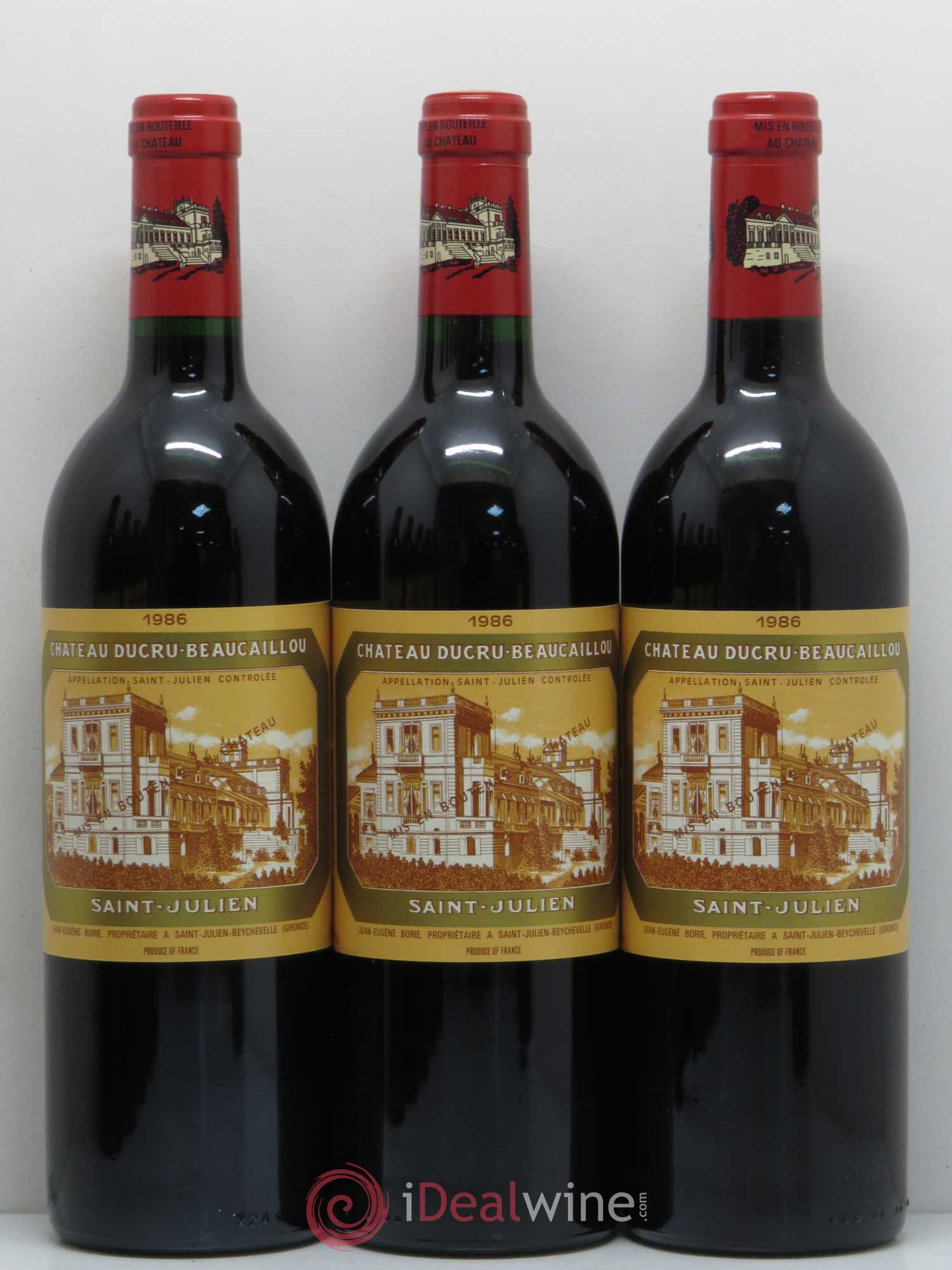 Château Ducru Beaucaillou 2ème Grand Cru Classé 1986 - Lot de 12 bouteilles - 4