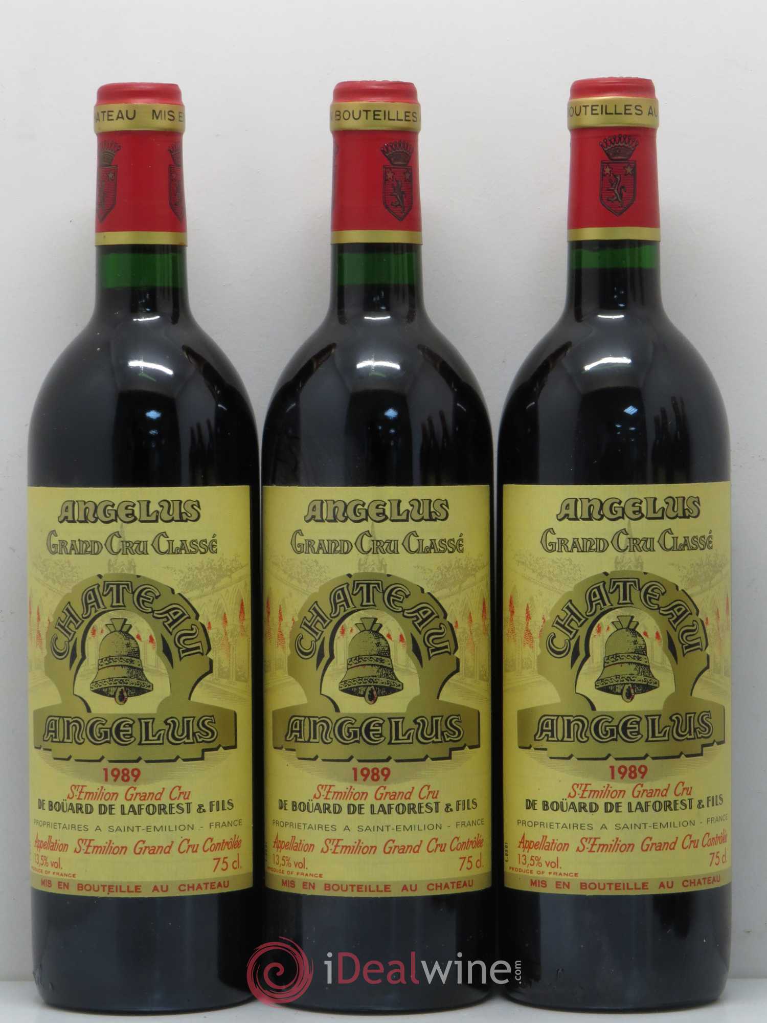 Château Angélus 1er Grand Cru Classé A 1989 - Lot de 6 bouteilles - 2