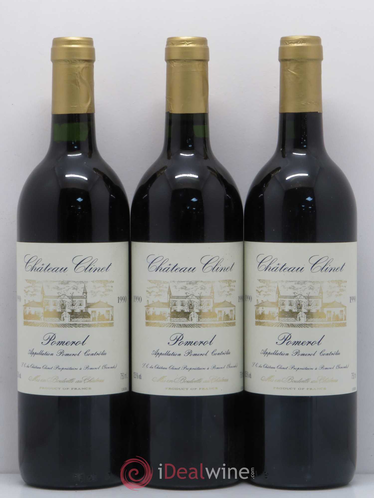 Château Clinet 1990 - Lot de 12 bouteilles - 4