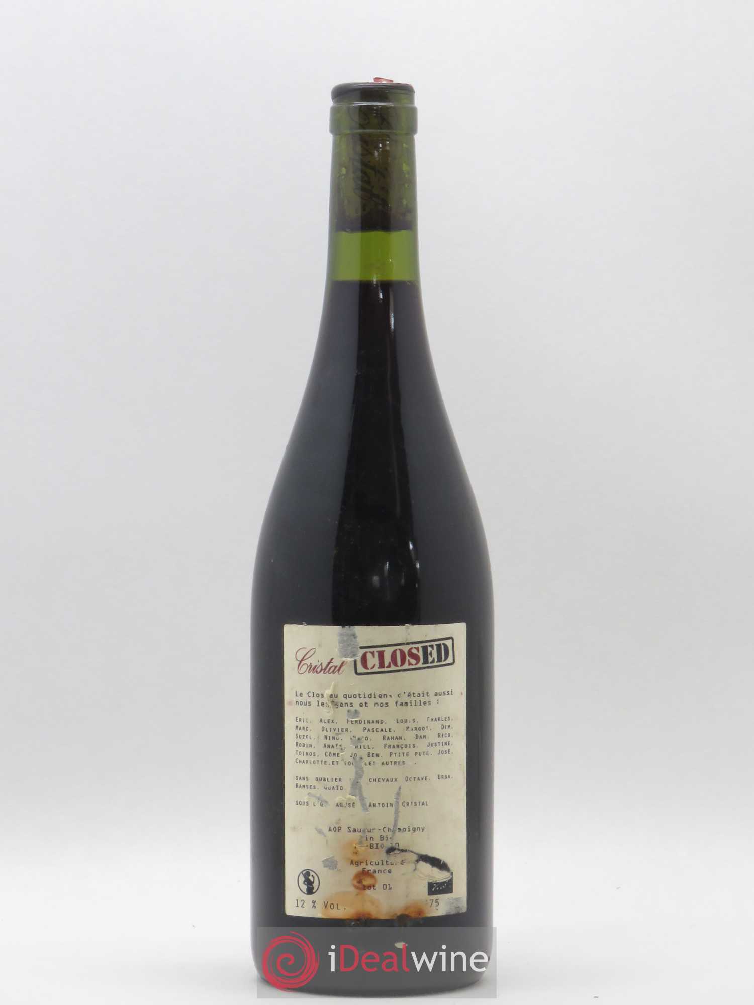 Saumur-Champigny Clos Cristal 2015 - Lot de 1 bouteille - 1