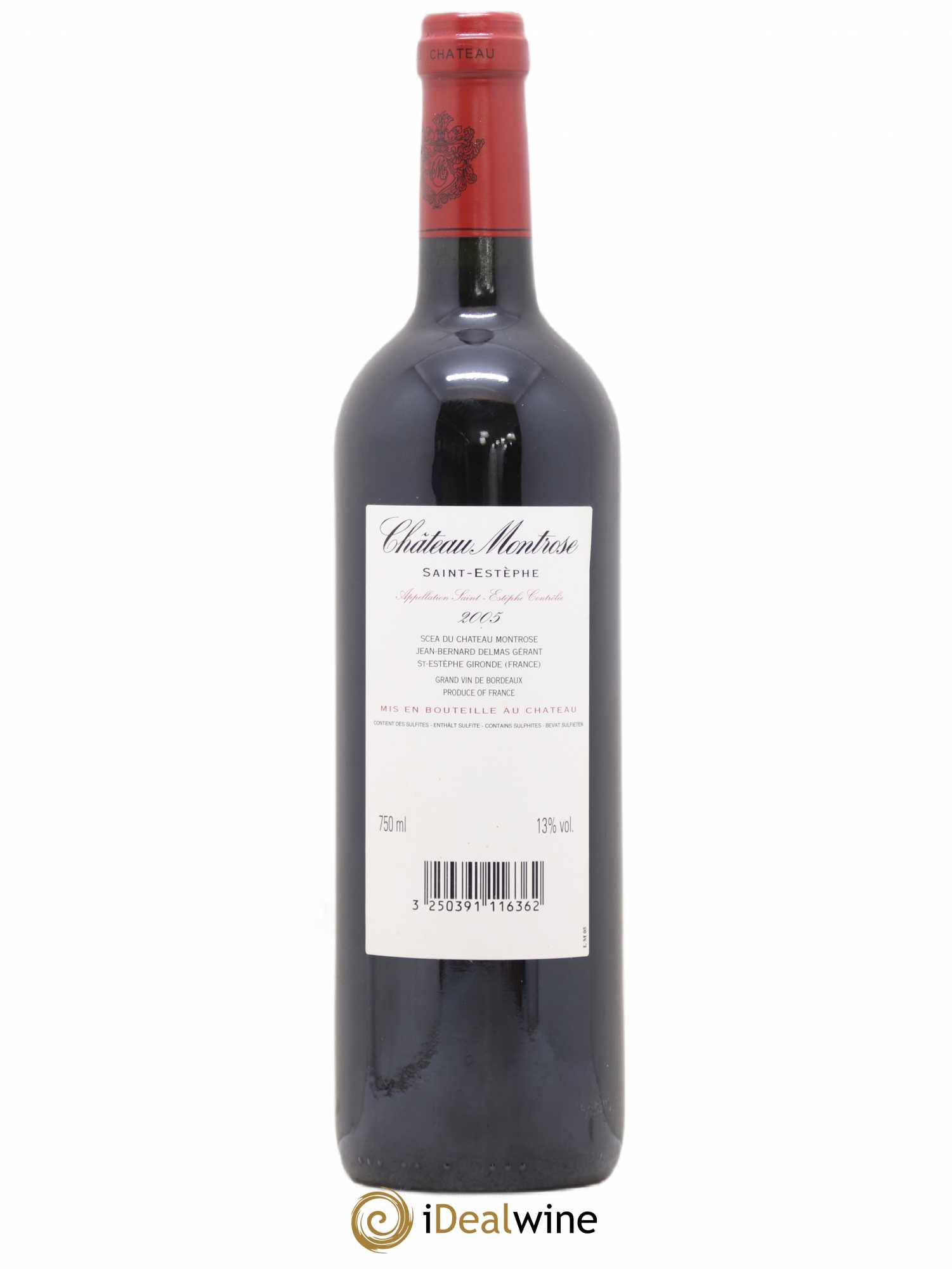 Château Montrose 2ème Grand Cru Classé 2005 - Lot de 1 bouteille - 1
