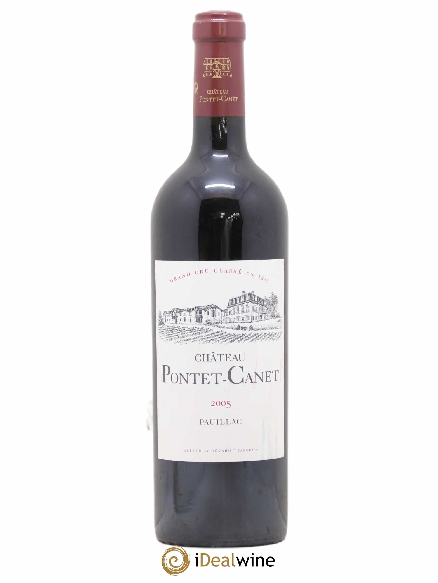 Château Pontet Canet 5ème Grand Cru Classé 2005 - Lot de 1 bouteille - 0