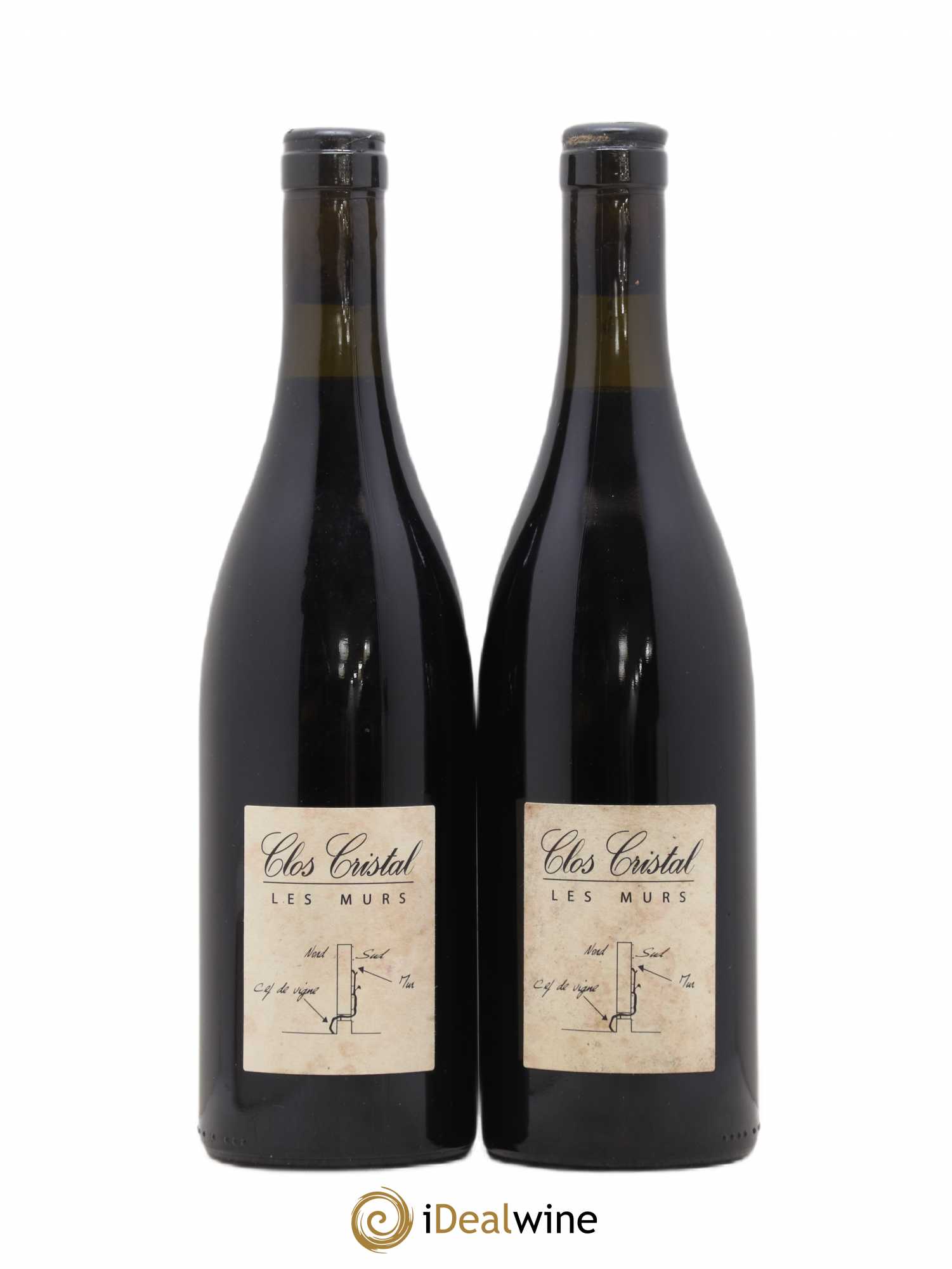 Saumur-Champigny Les Murs Clos Cristal (Domaine) 2014 - Lot de 2 bouteilles - 0
