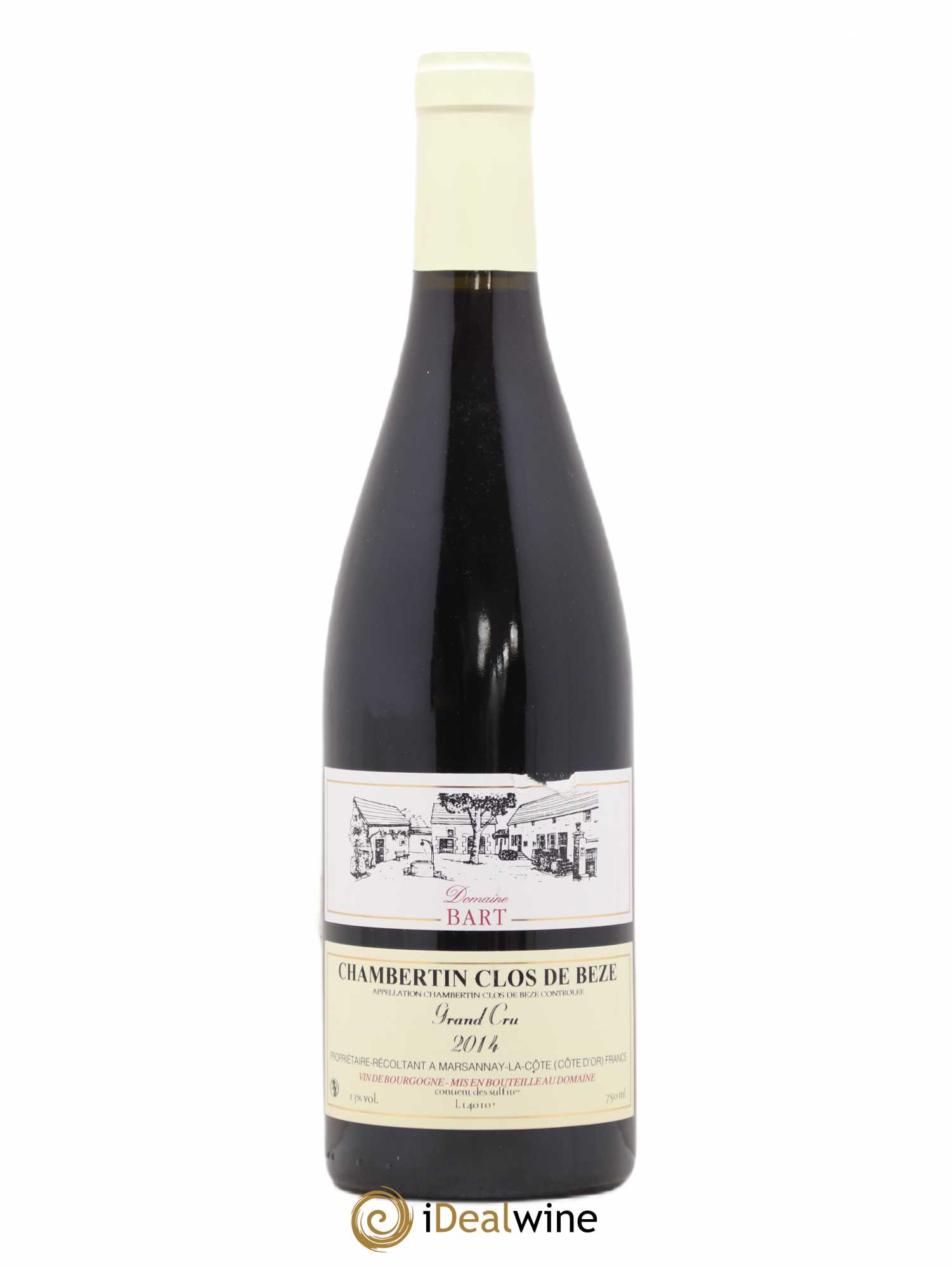 Chambertin Clos de Bèze Grand Cru Bart (Domaine) 2014 - Lot de 1 bouteille - 0