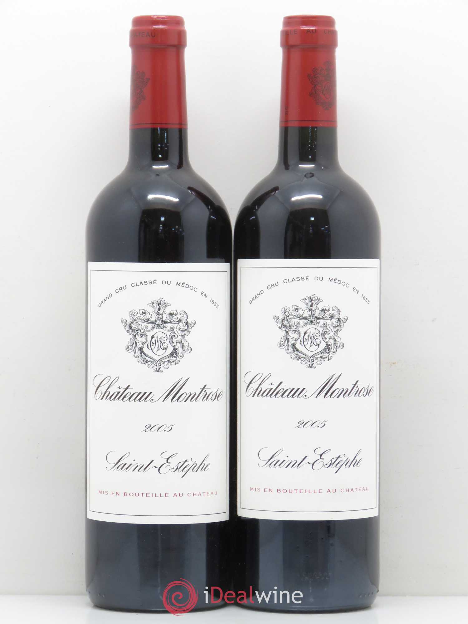Château Montrose 2ème Grand Cru Classé 2005 - Lot de 2 bouteilles - 0