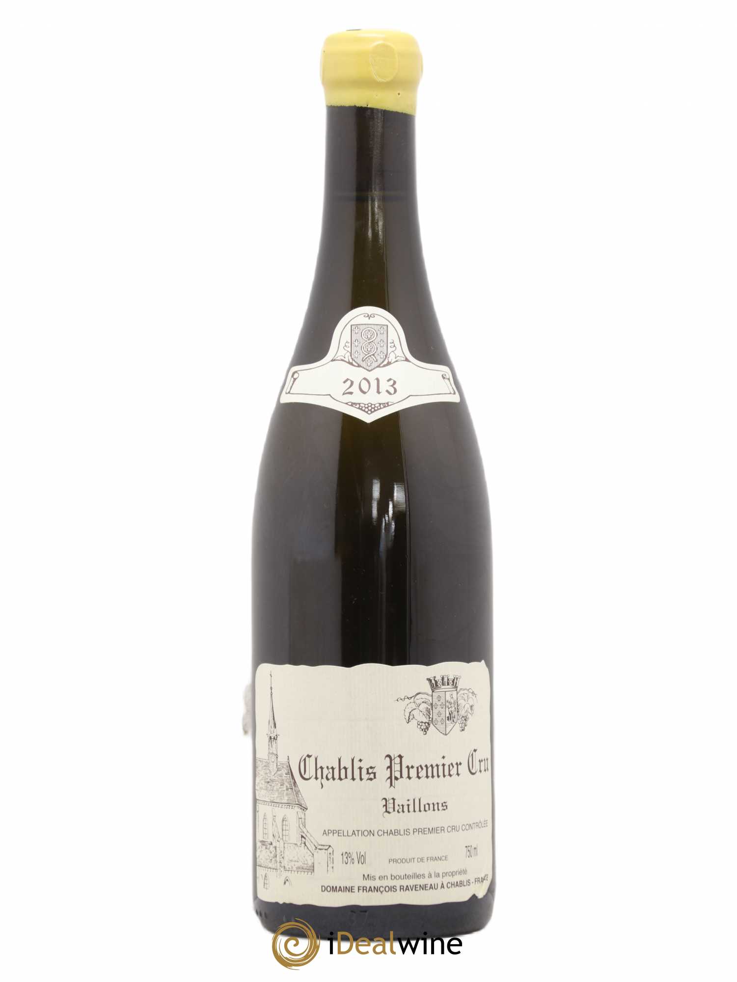 Chablis 1er Cru Vaillons Raveneau (Domaine) 2013 - Lot de 1 bouteille - 0
