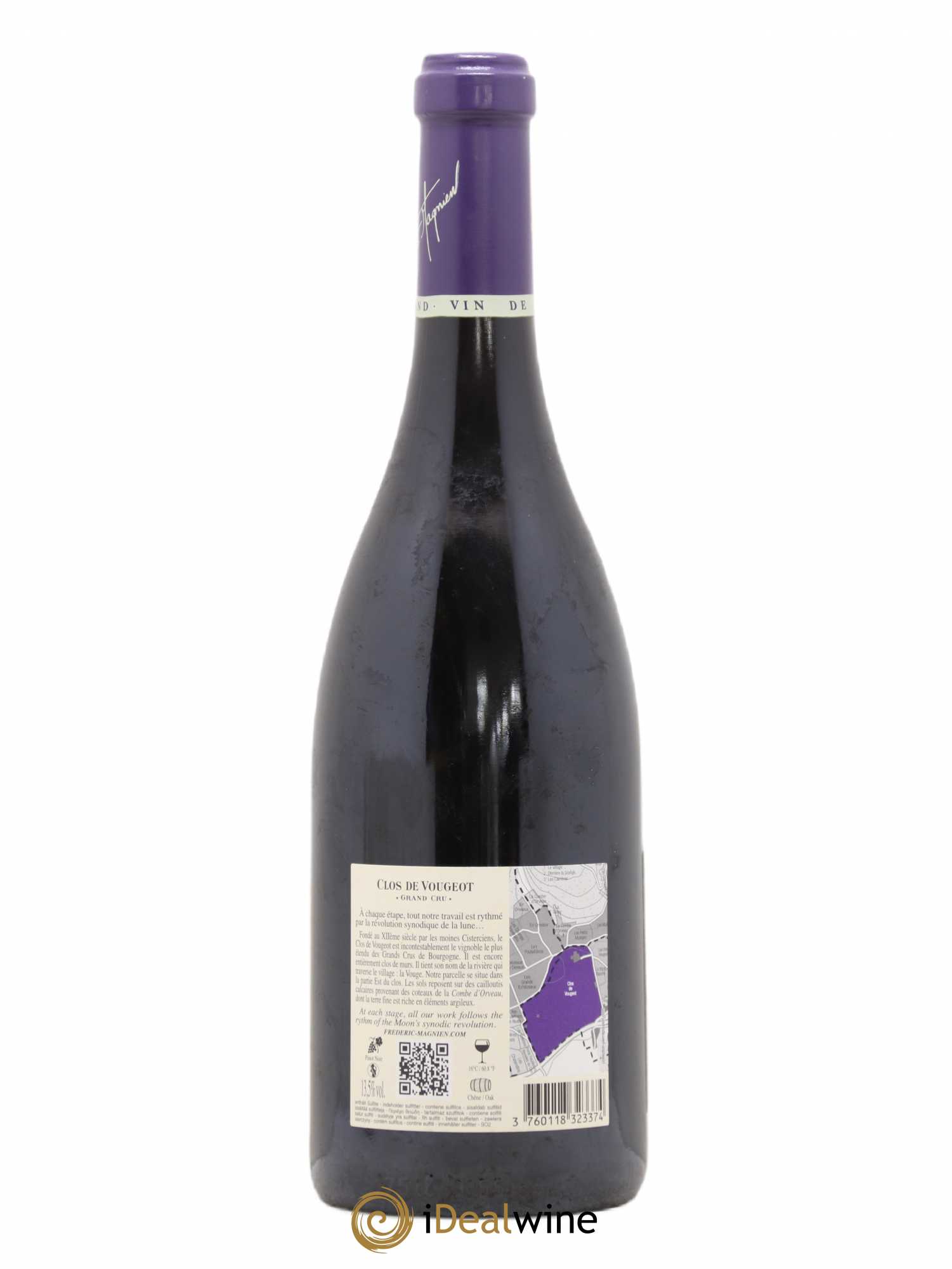 Clos de Vougeot Grand Cru Frédéric Magnien 2009 - Lot de 1 bouteille - 1