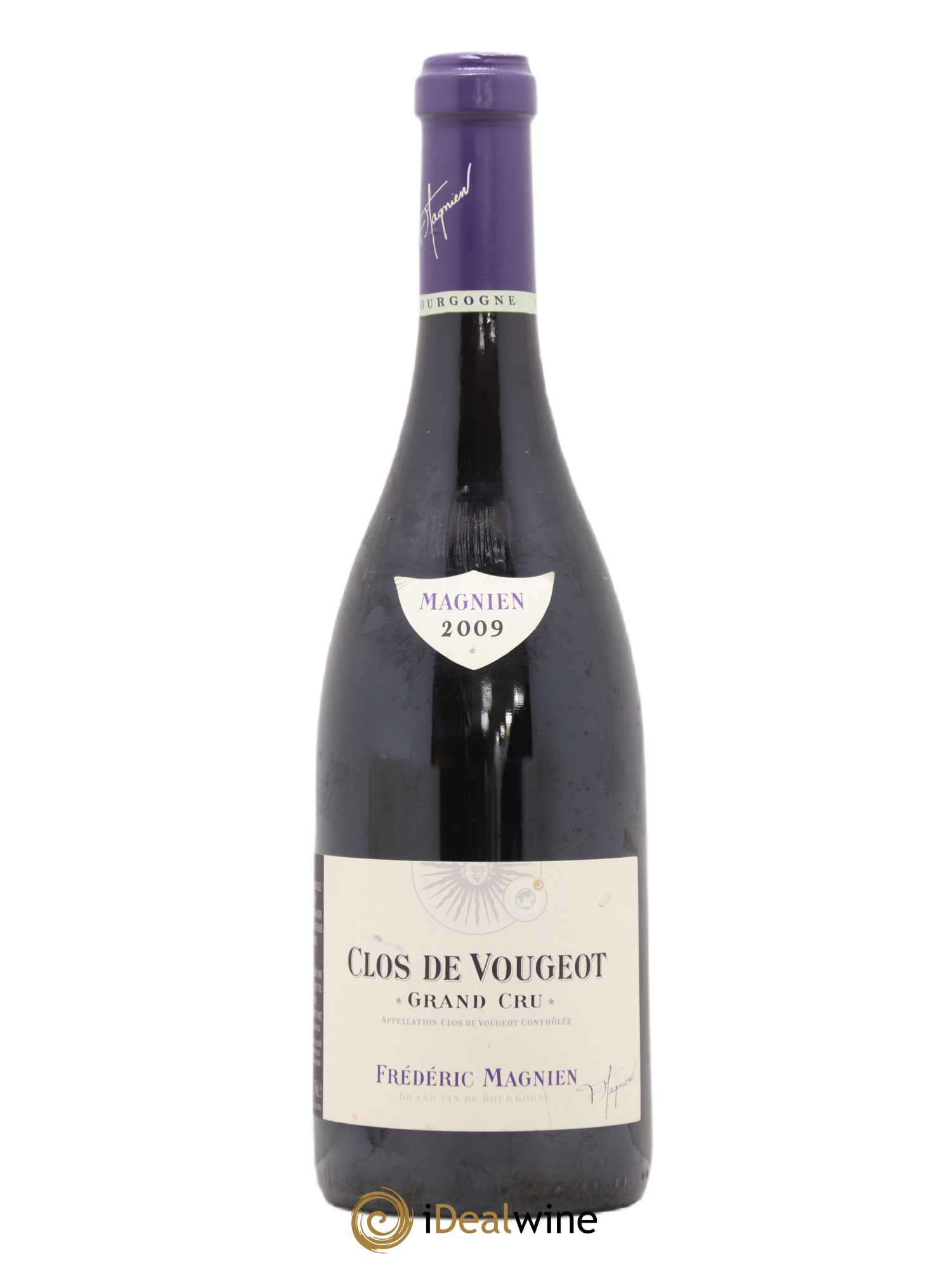 Clos de Vougeot Grand Cru Frédéric Magnien 2009 - Lot de 1 bouteille - 0